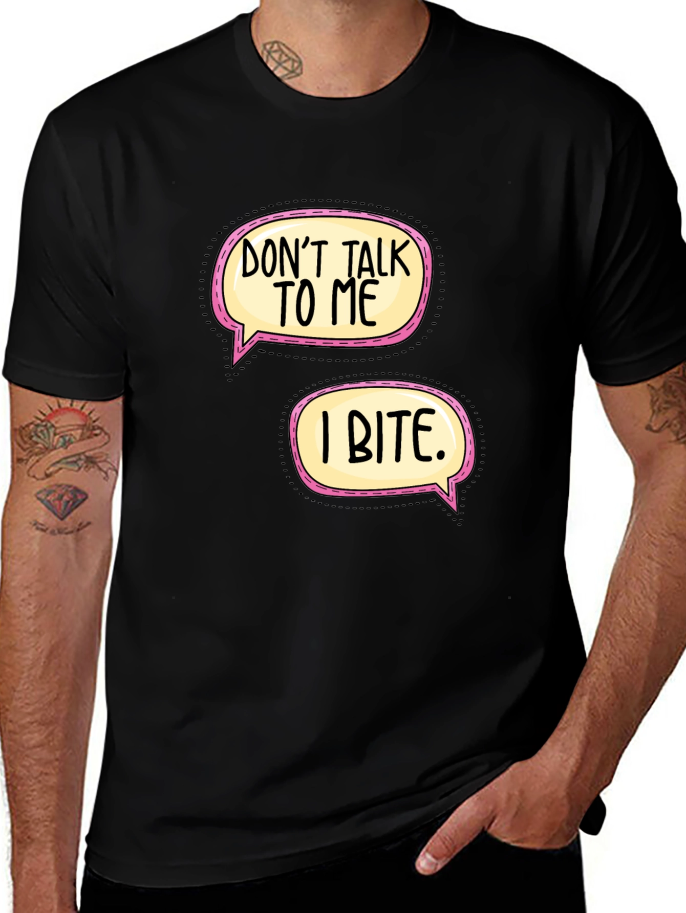 Variant 18 of Don't Talk To Me I Bite T-Shirt