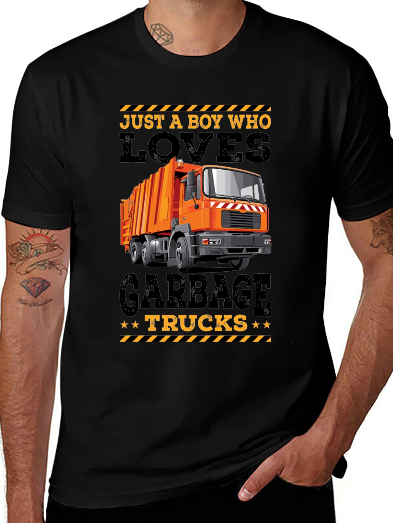 Variant 12 of Boy Who Loves Garbage Trucks T-Shirt