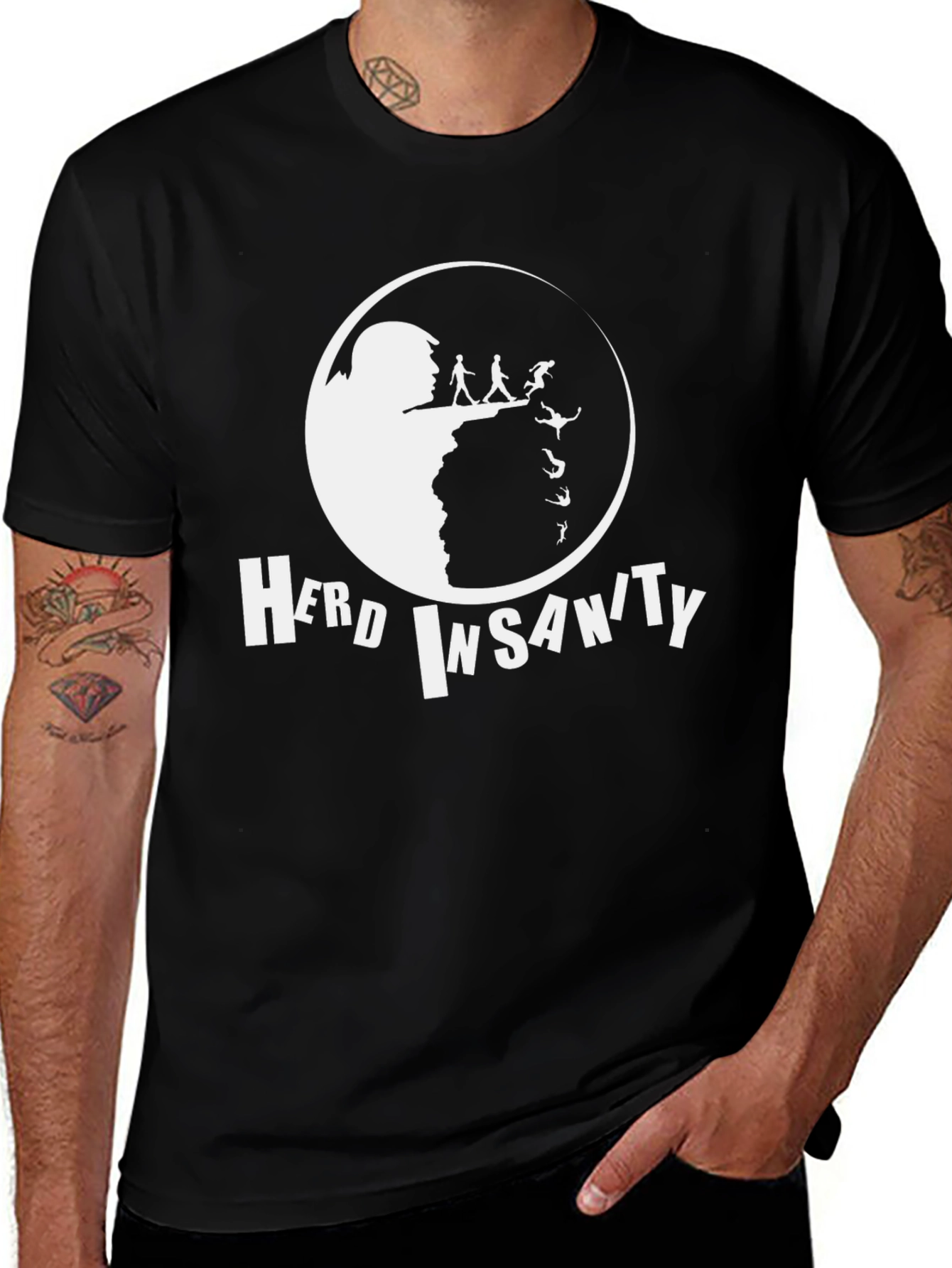 Variant 18 of Herd Insanity Graphic Tee
