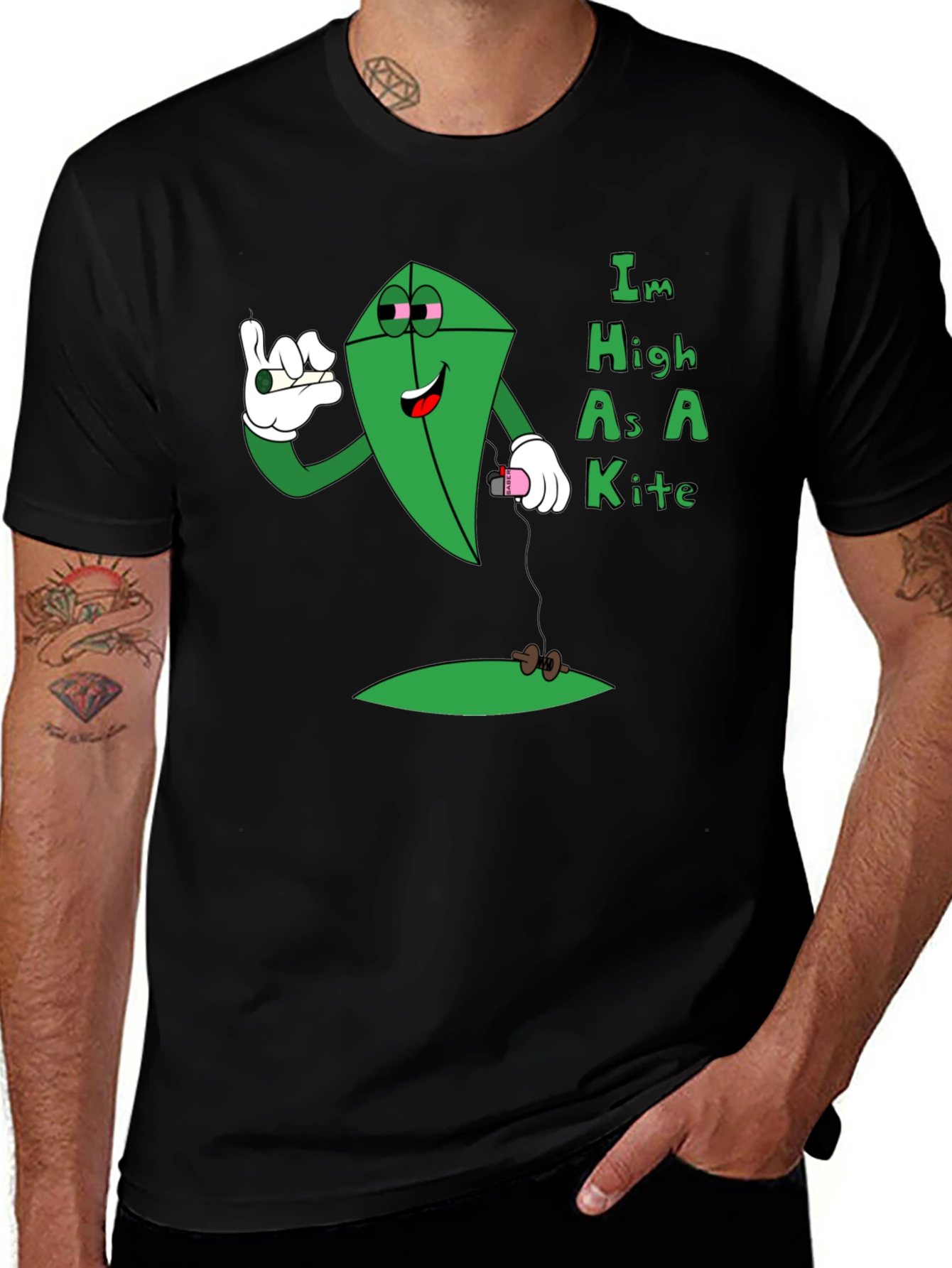 Variant 19 of I'm High As A Kite Graphic T-Shirt