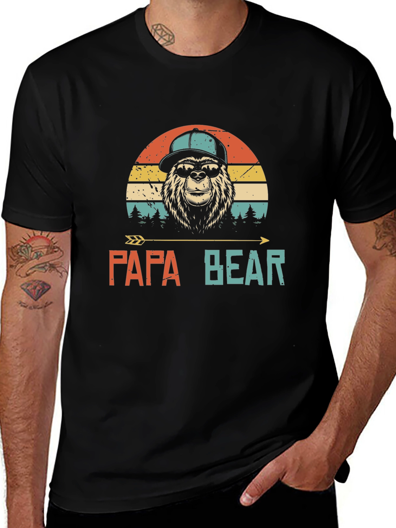 Papa Bear Graphic Tee