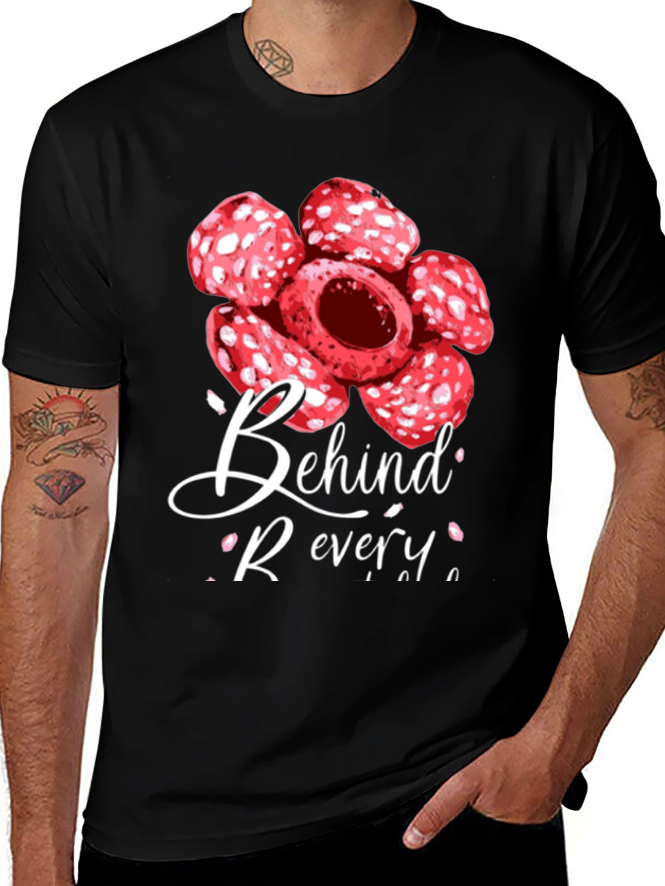 Variant 14 of Rafflesia Flower Graphic T-Shirt