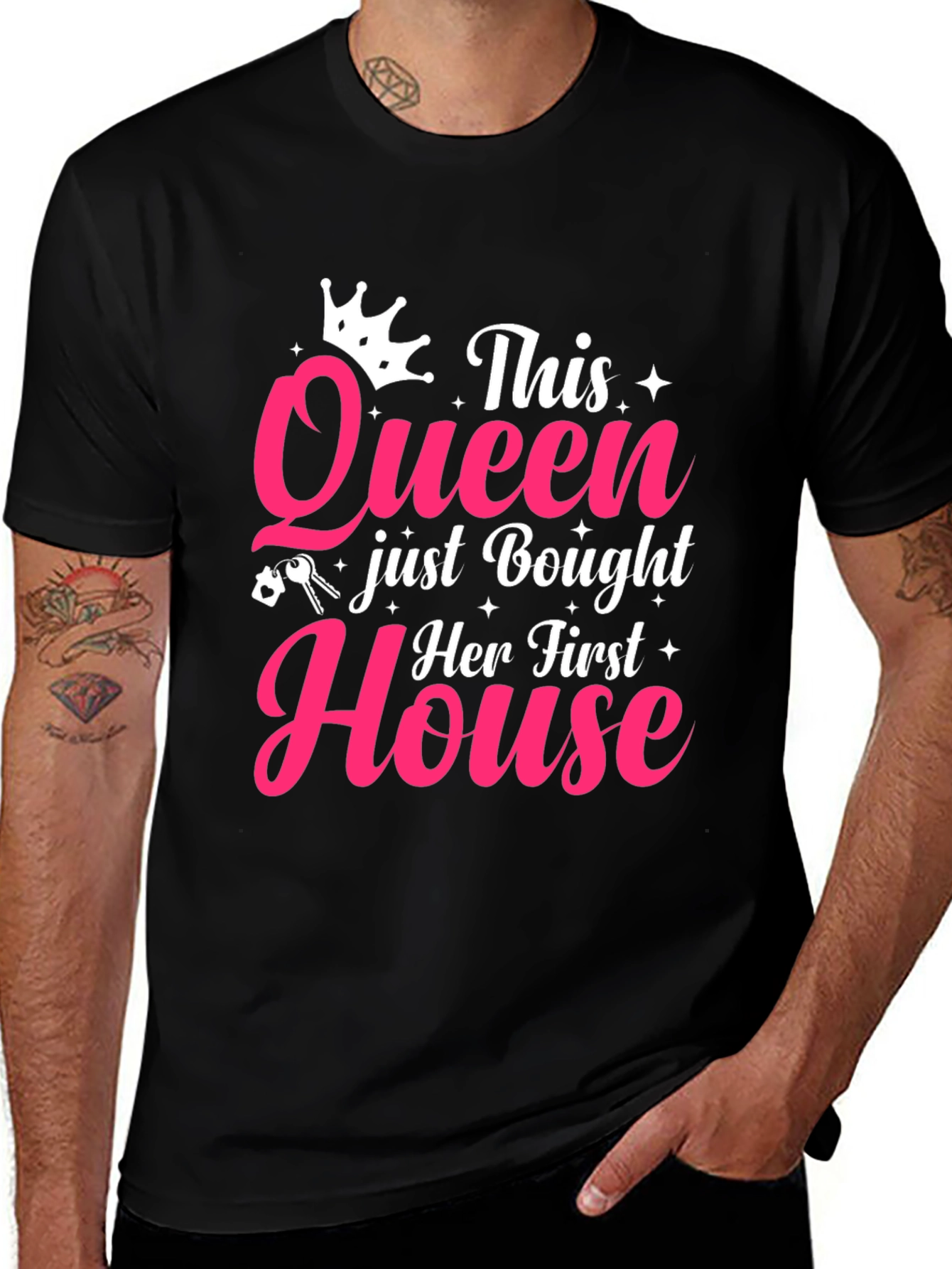 Queen Bought House T-Shirt - New Homeowner Gift