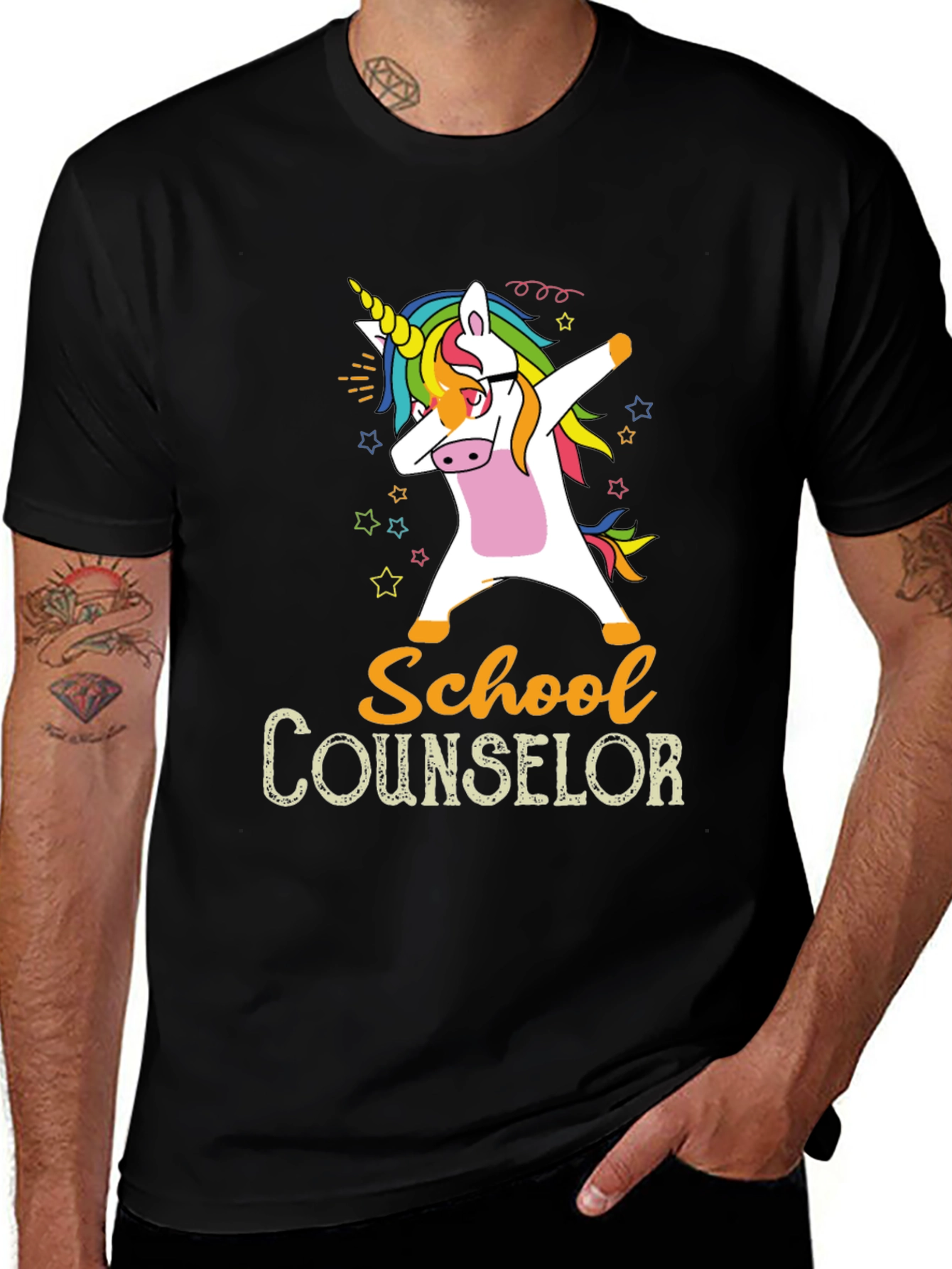Unicorn School Counselor T-Shirt
