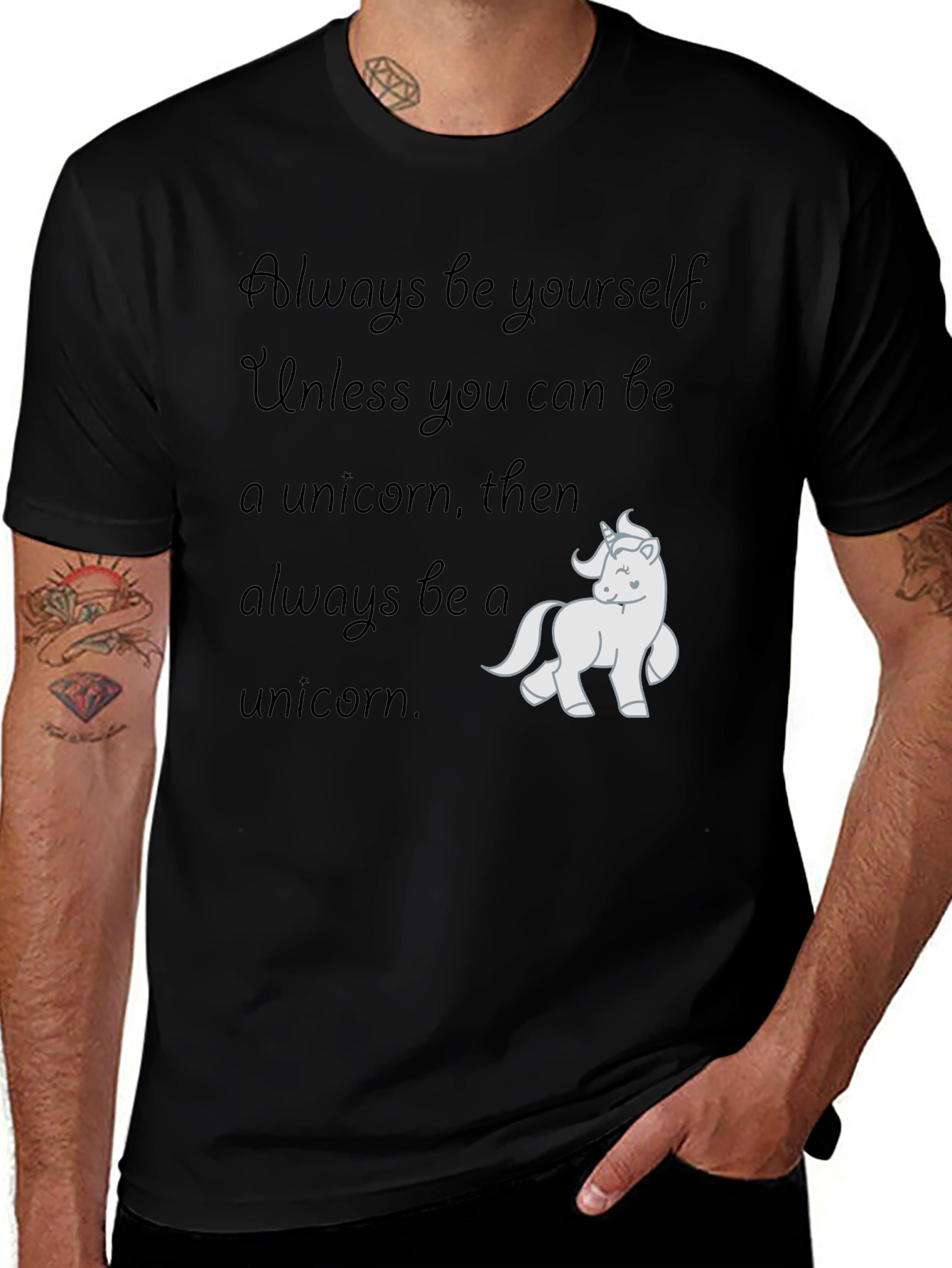 Variant 16 of Unicorn T-Shirt - Always Be A Unicorn