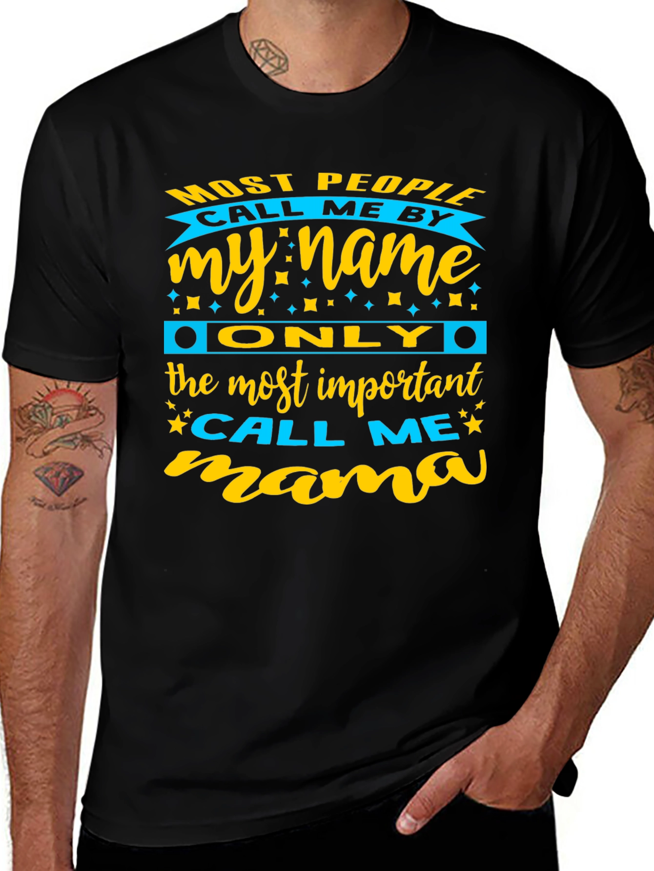 Variant 17 of Most People Call Me By My Name T-Shirt