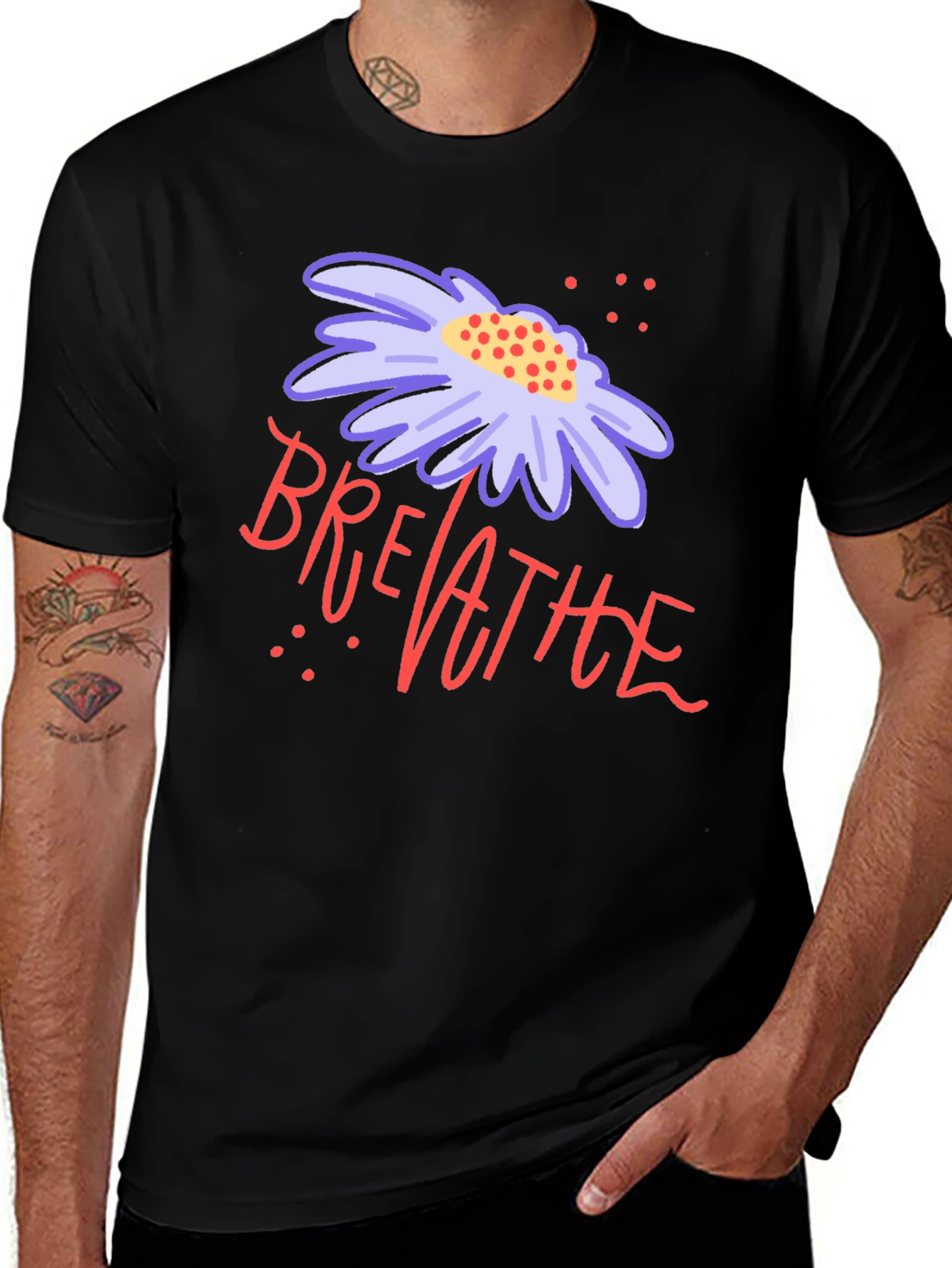 Variant 3 of Breathe Graphic T-Shirt