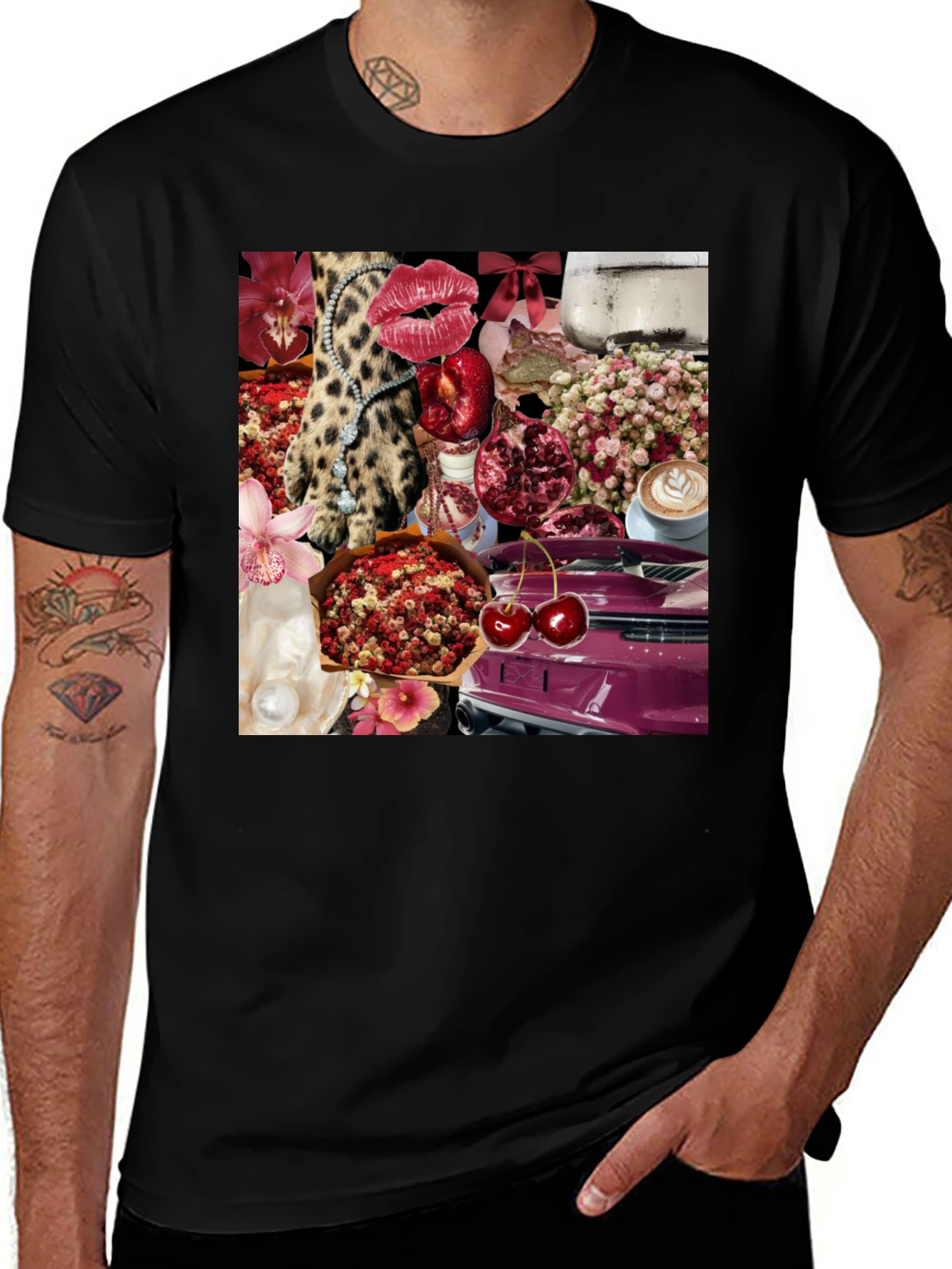 Variant 16 of Unique Collage T-Shirt