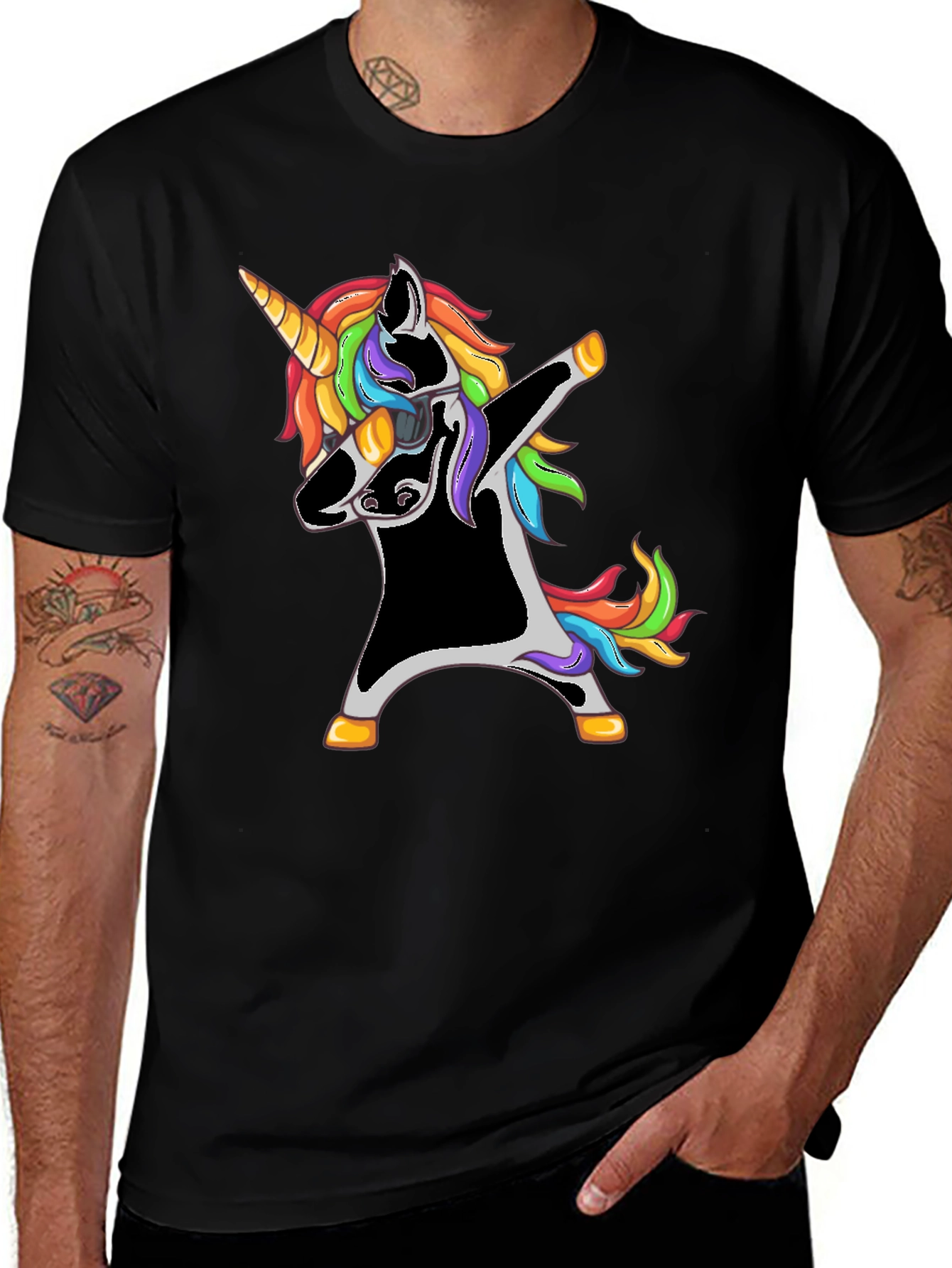 Variant 18 of Unicorn Dab T-Shirt - Funny & Trendy!