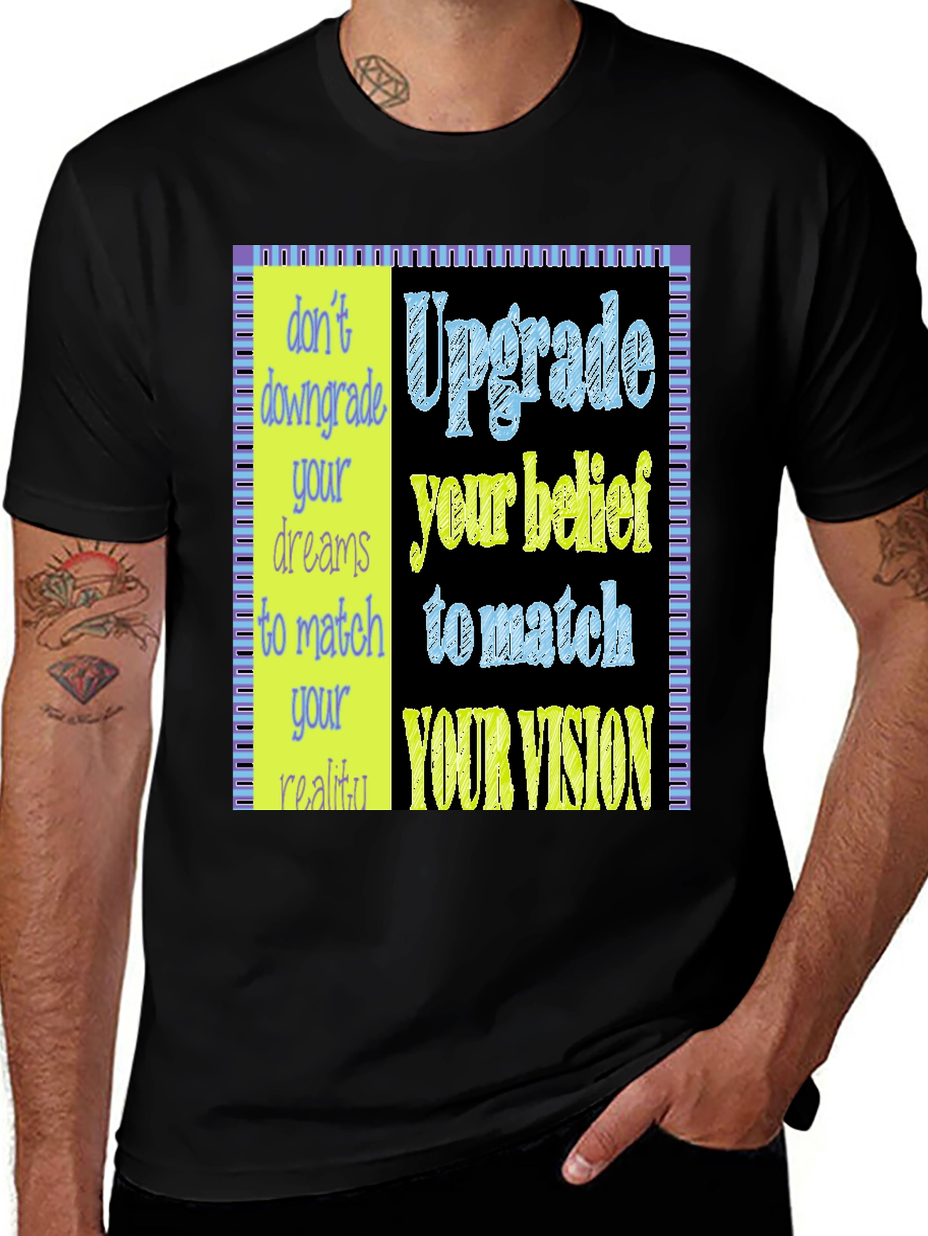 Motivational Upgrade Your Belief T-Shirt