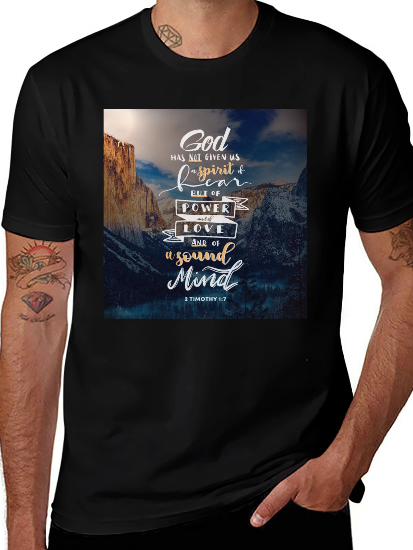 God's Gift T-Shirt: Spirit of Power, Love, and Sound Mind