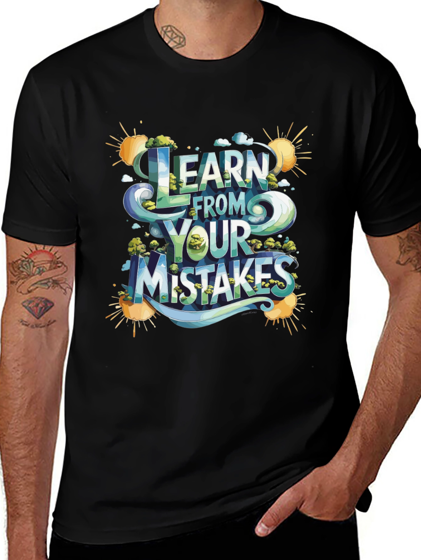 Variant 26 of Learn From Your Mistakes Graphic Tee