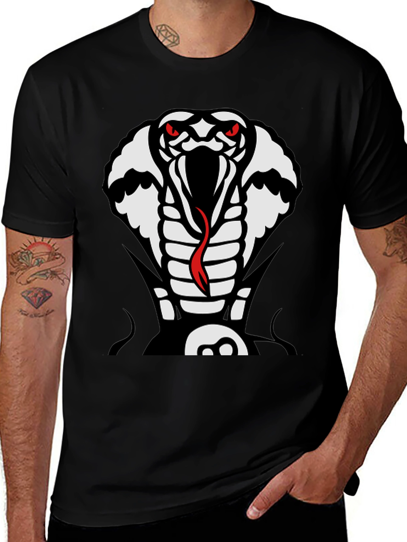 Variant 4 of Cobra T-Shirt - Bold Graphic Tee