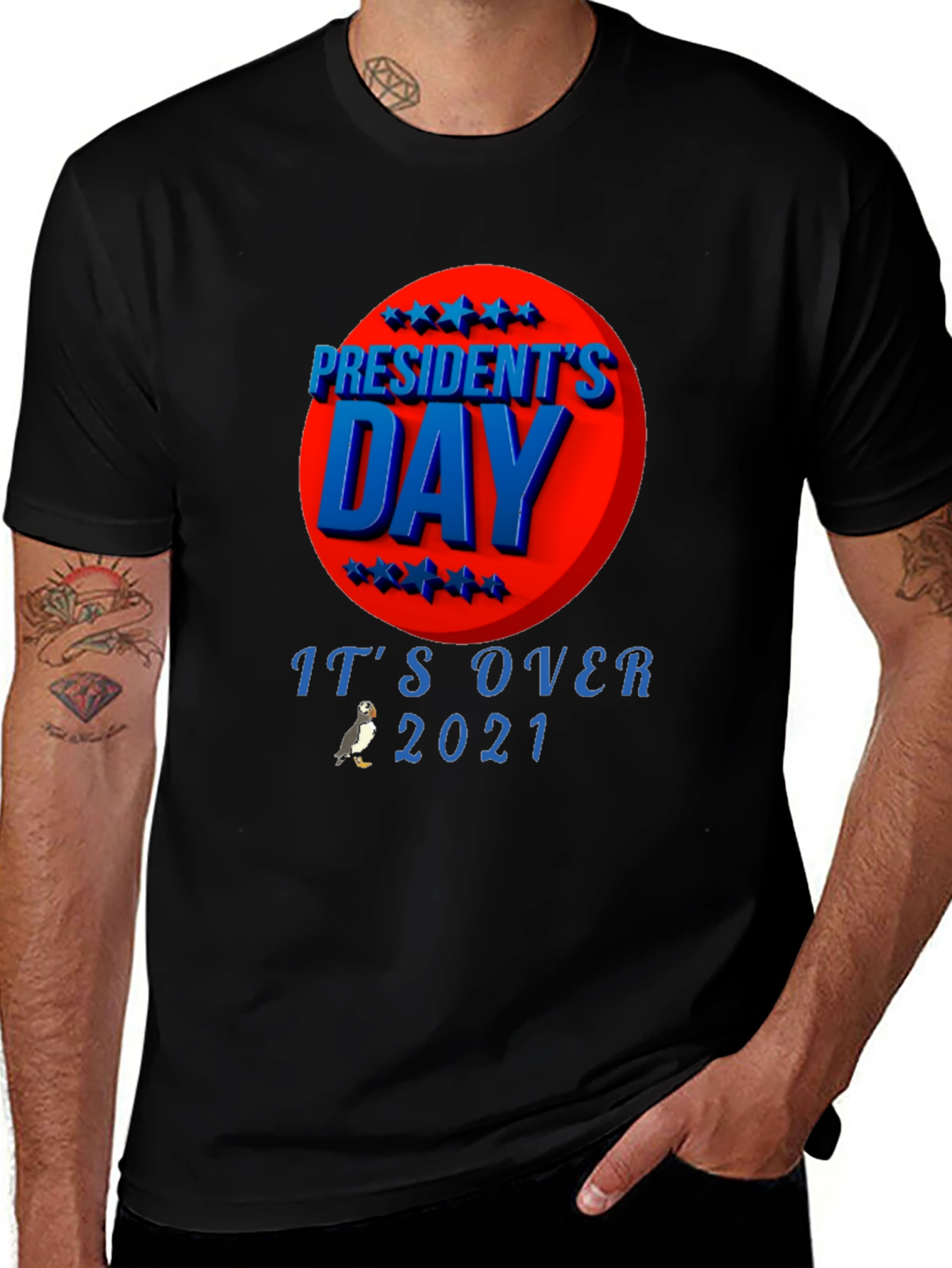 Variant 3 of President's Day It's Over 2021 Graphic T-Shirt