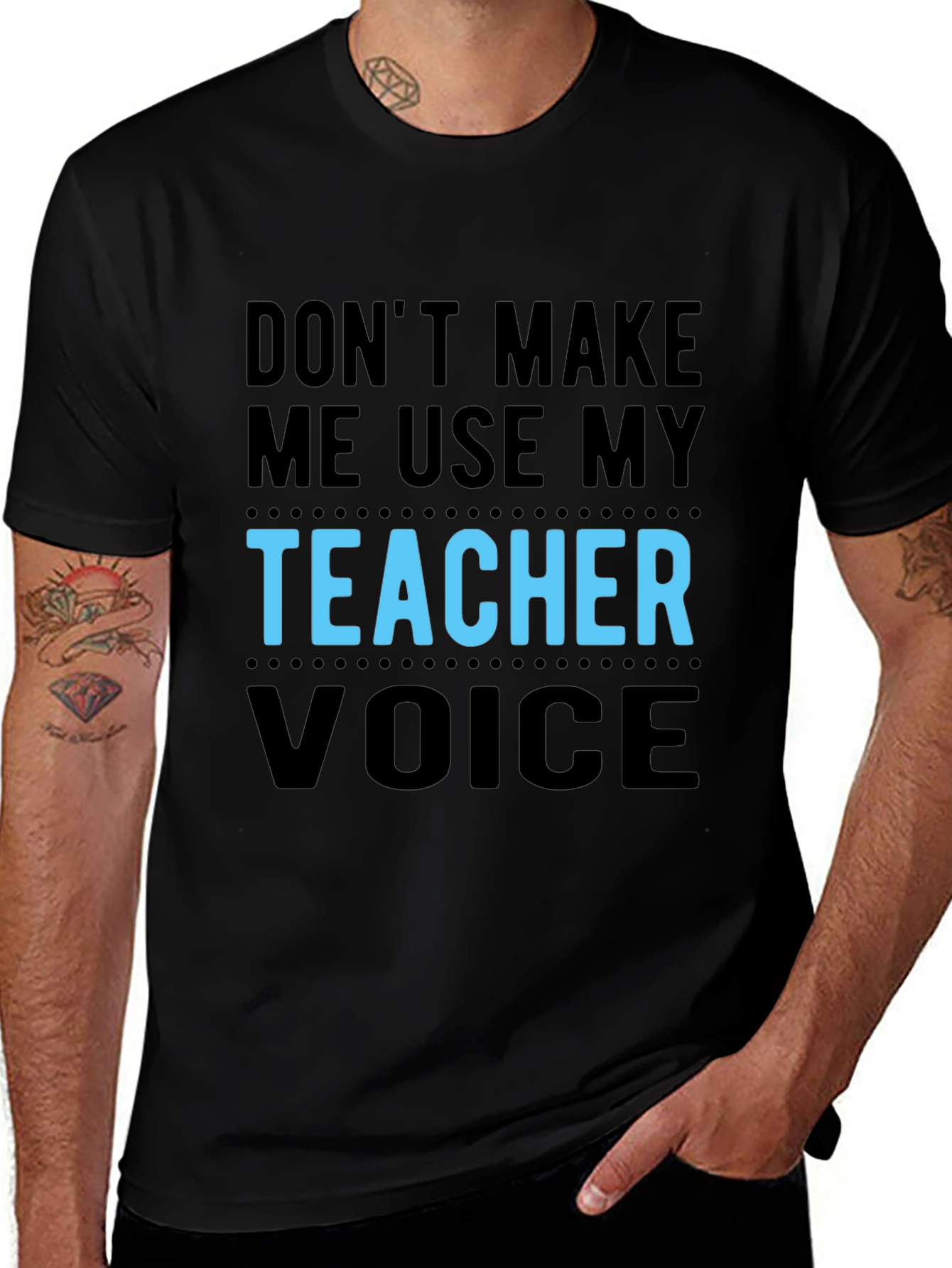 Teacher Voice Graphic T-Shirt
