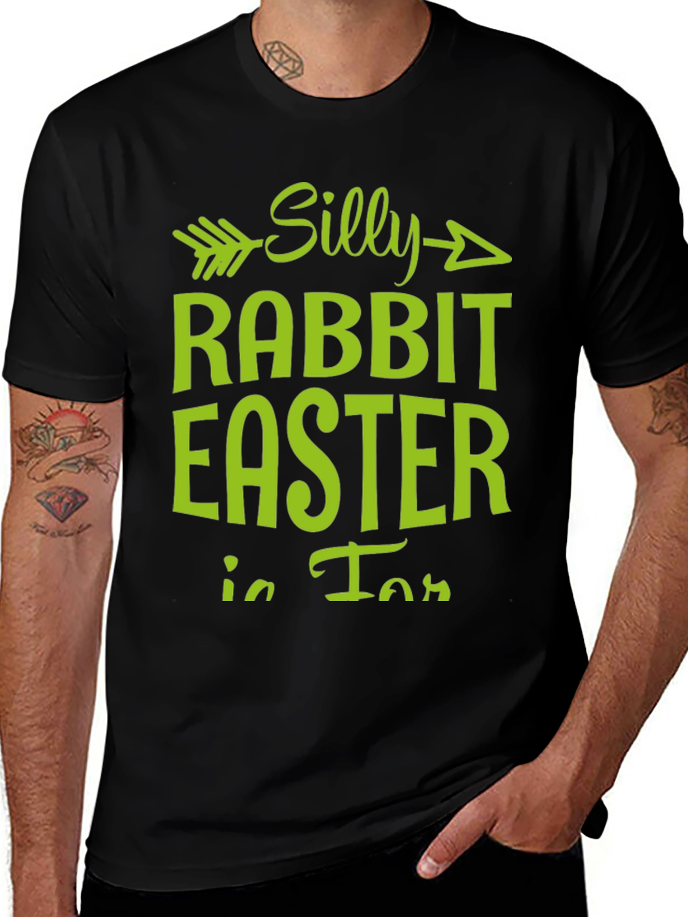 Silly Rabbit Easter T-Shirt - Festive Holiday Apparel