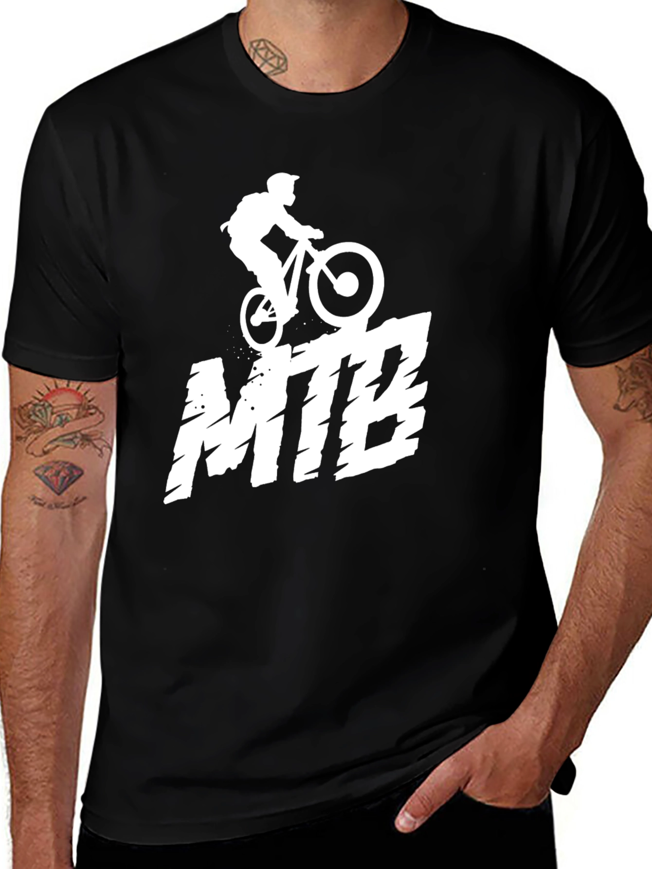 MTB Biker Graphic T-Shirt