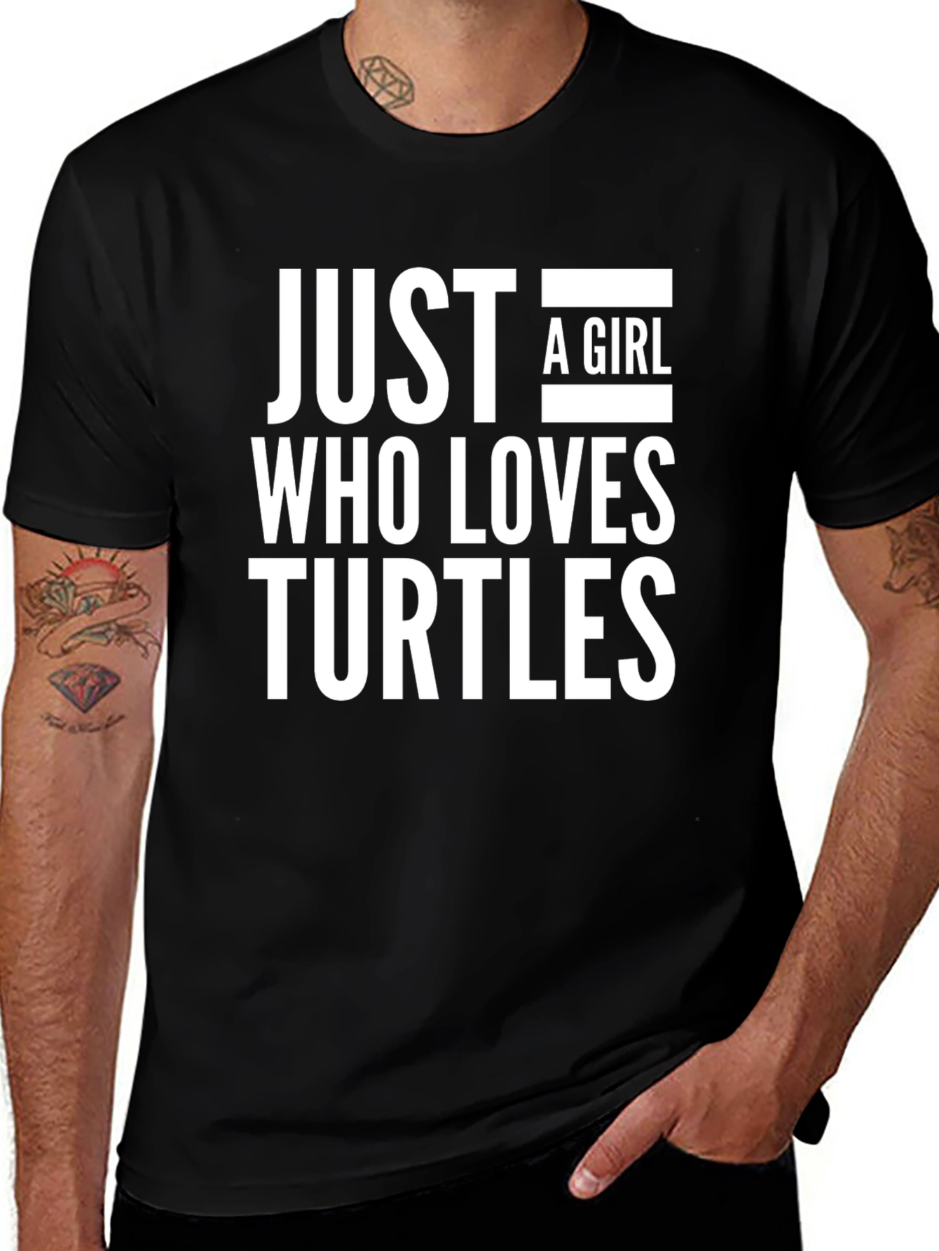 Variant 29 of Just A Girl Who Loves Turtles T-Shirt