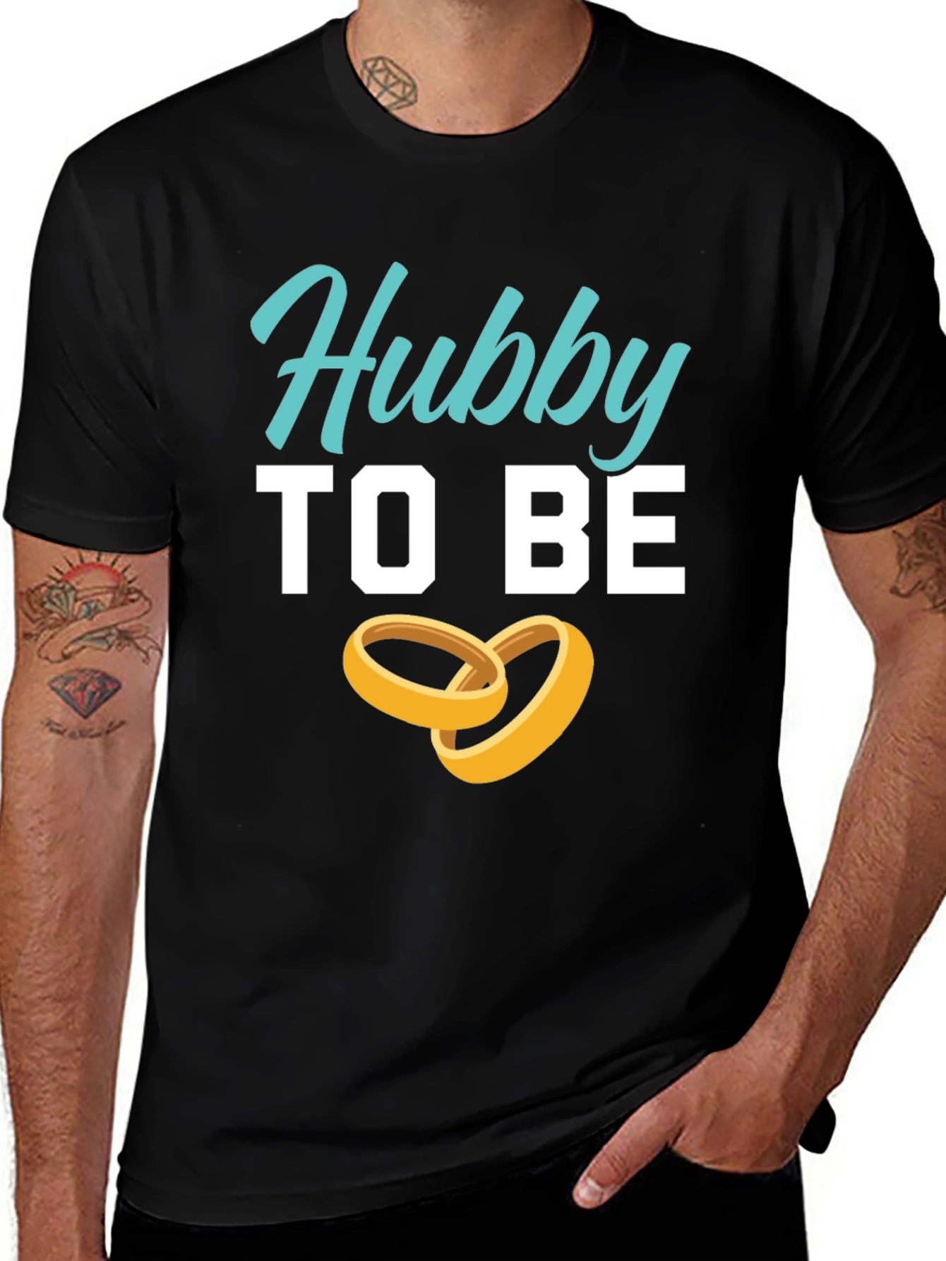 Hubby To Be T-Shirt - Groom Wedding Tee