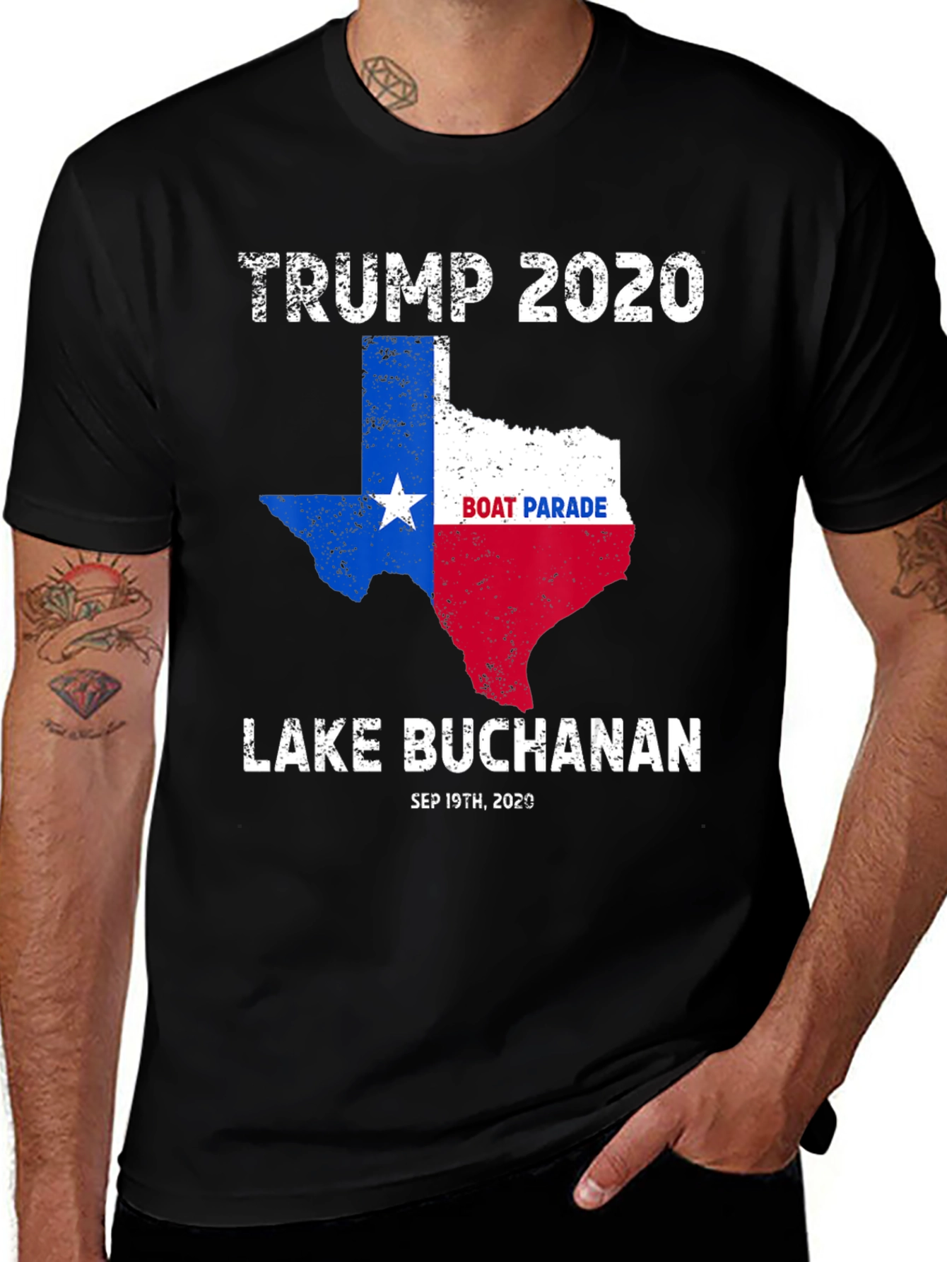 Trump 2020 Texas Boat Parade T-Shirt