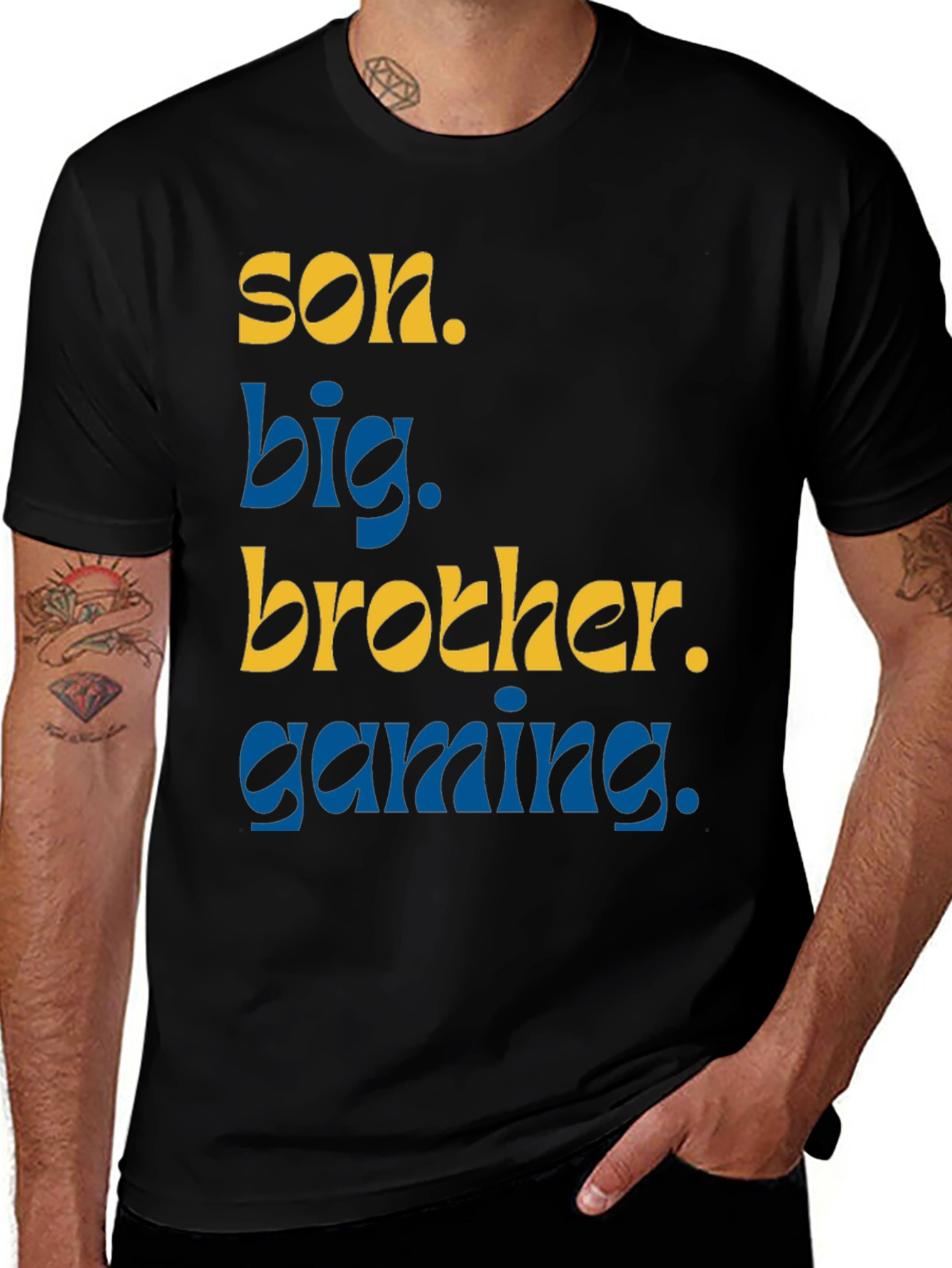 Variant 27 of Son Big Brother Gaming T-Shirt