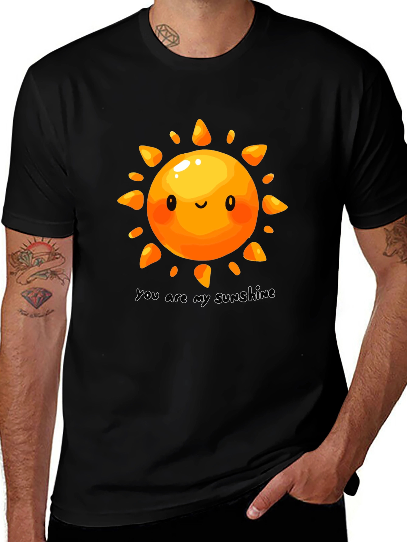 Variant 13 of Sunshine Graphic Tee - You Are My Sunshine T-Shirt