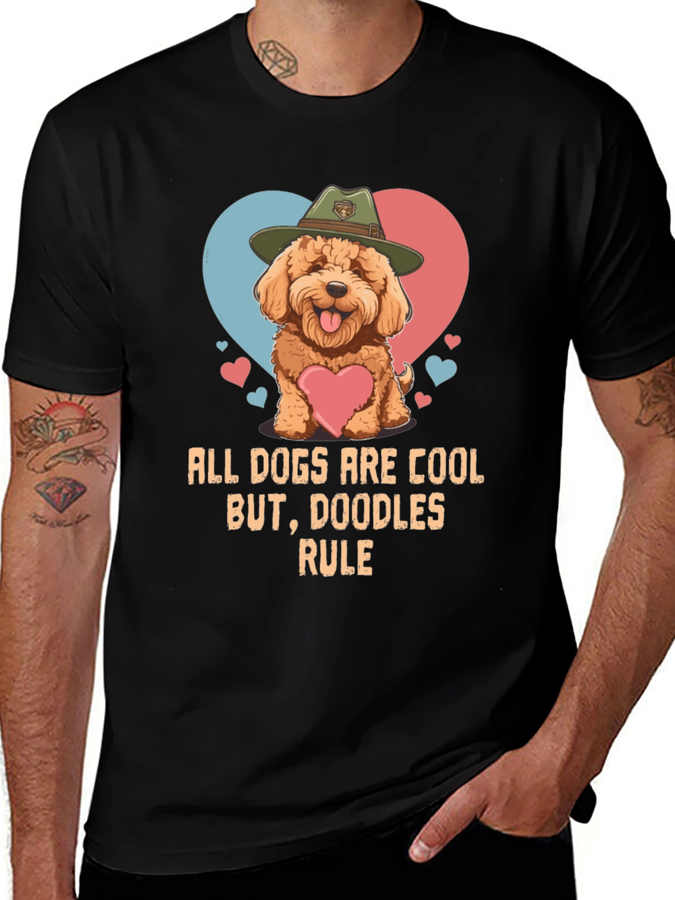 Doodles Rule T-Shirt - Dog Lover Tee