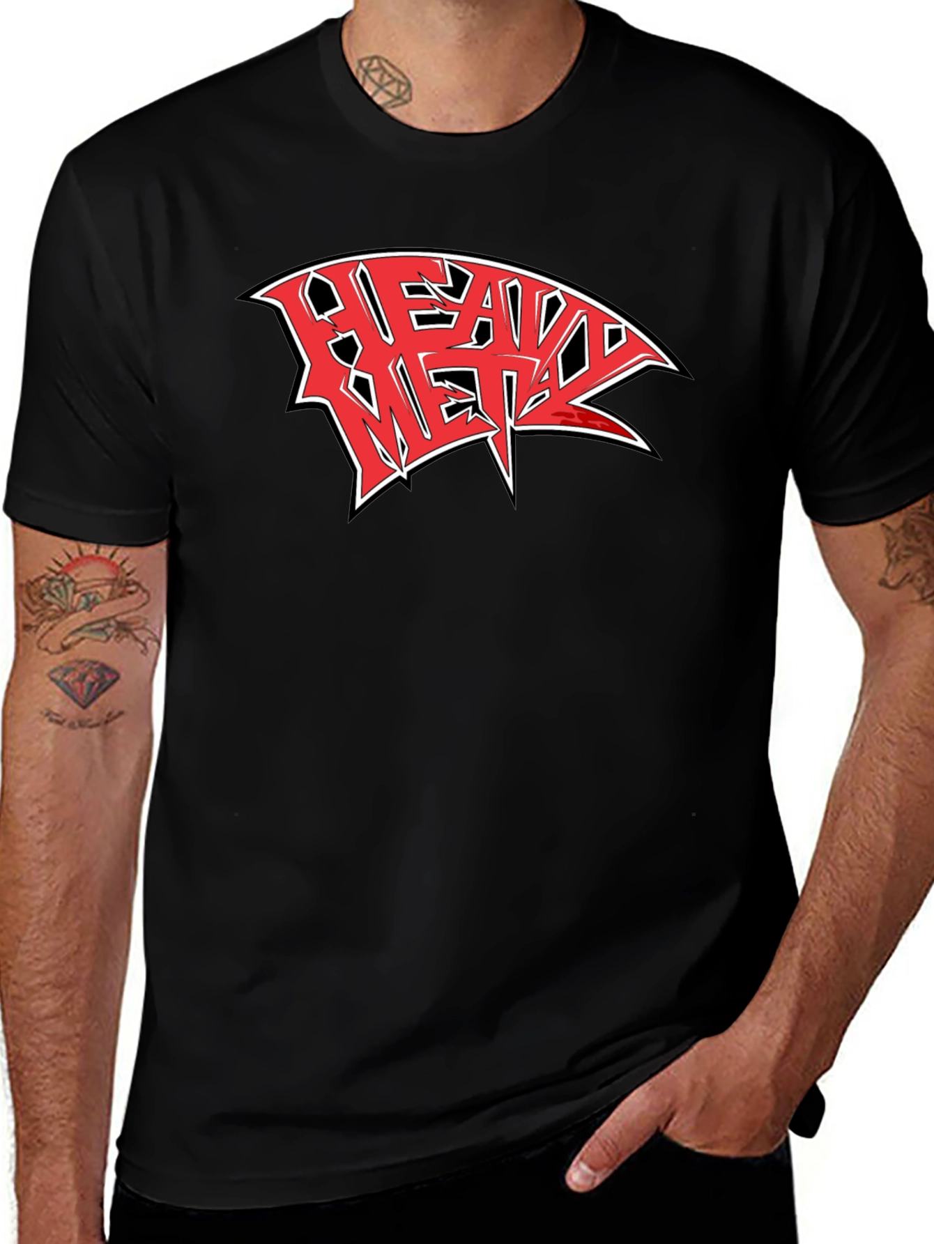 Variant 27 of Heavy Metal T-Shirt - Bold Graphic Tee
