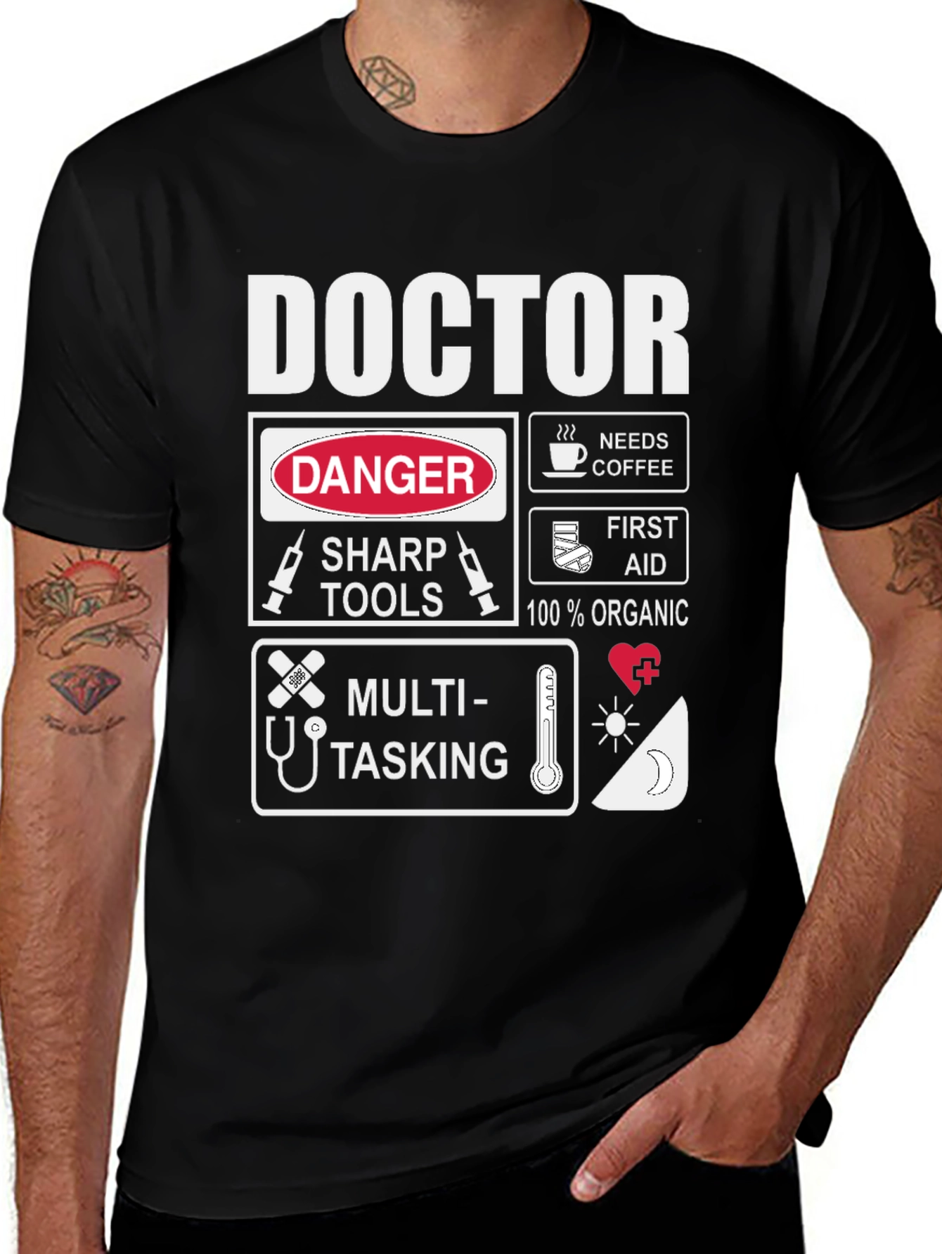 Variant 22 of Doctor Multi-Tasking Graphic T-Shirt