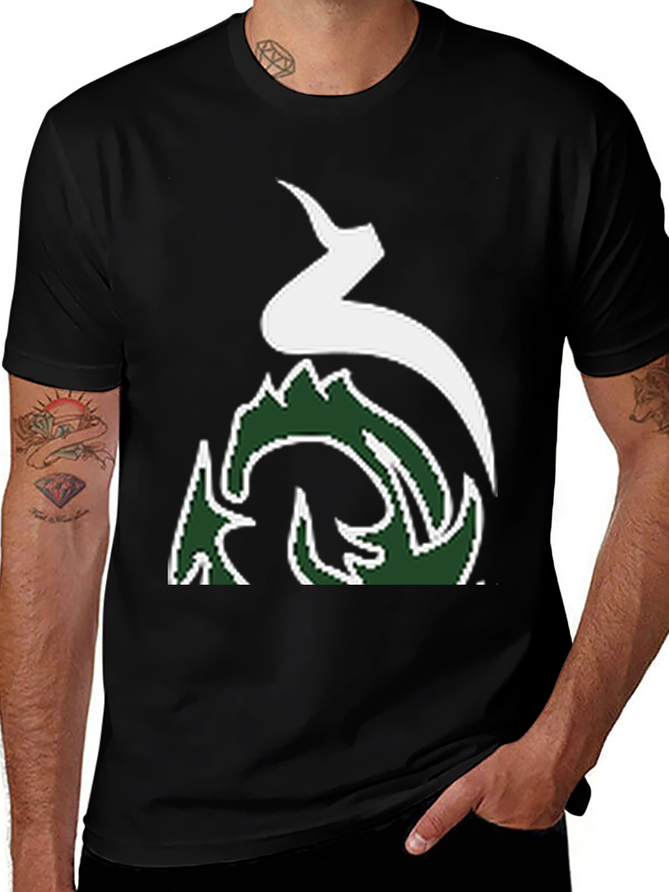 Variant 26 of Stylish Graphic Print Tee