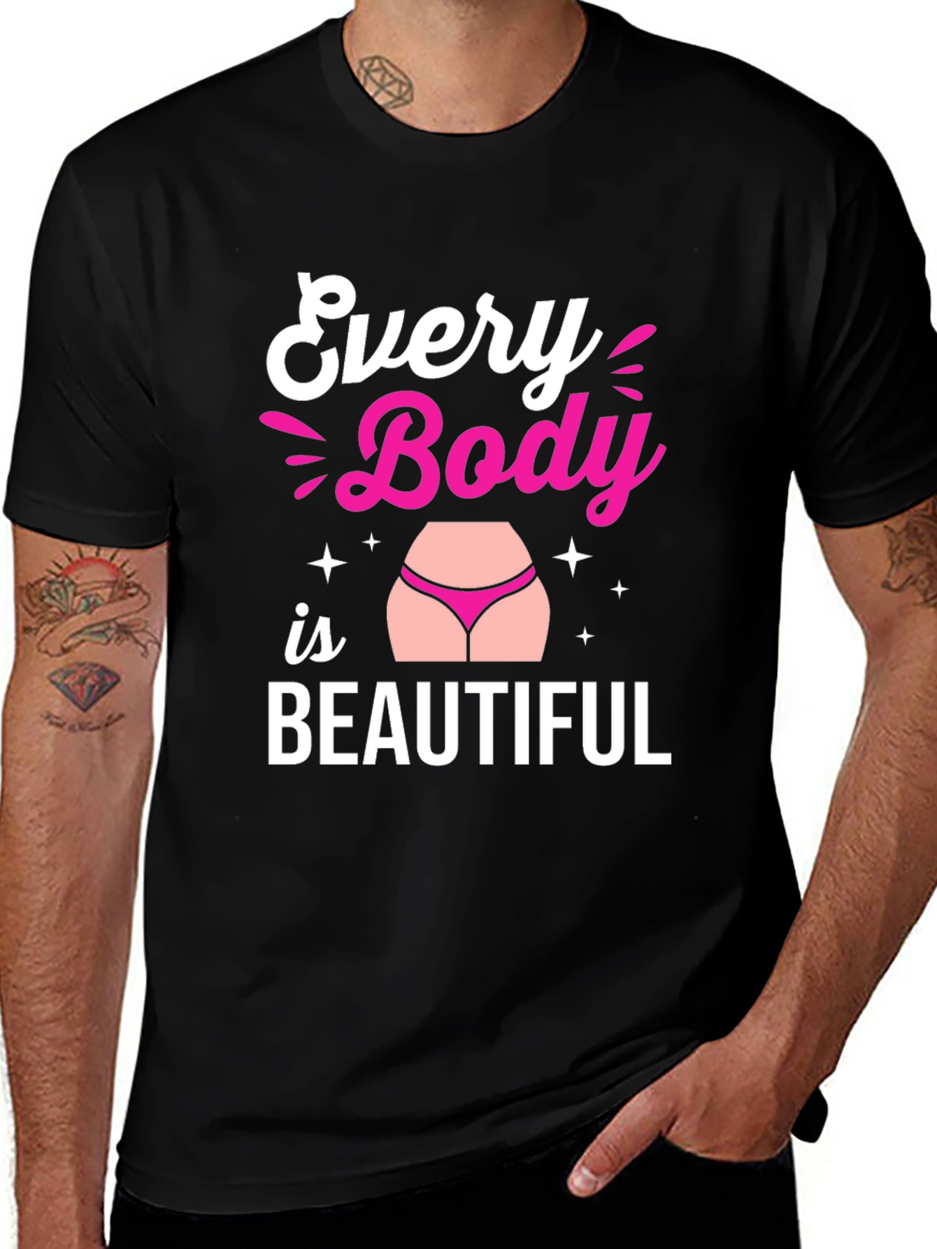 Variant 11 of Every Body Is Beautiful T-Shirt