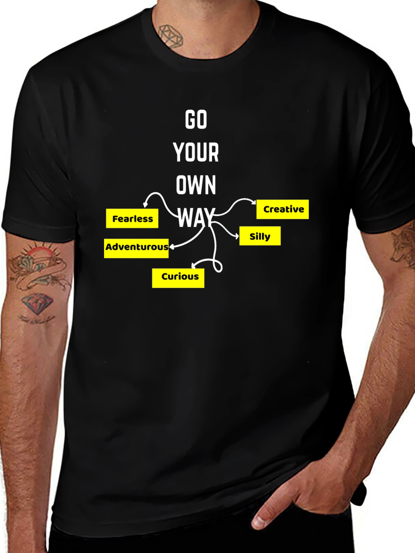 Variant 13 of Go Your Own Way Graphic Tee