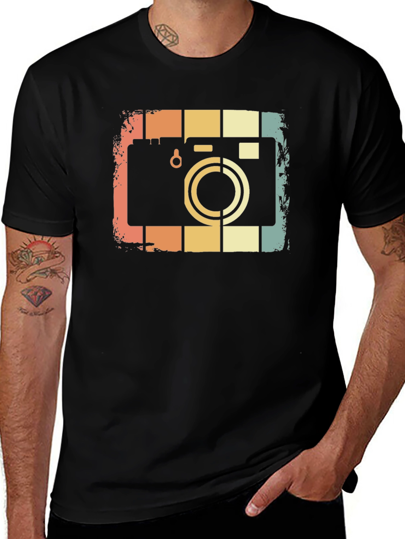 Variant 21 of Vintage Camera Graphic T-Shirt - Retro Photographer Tee