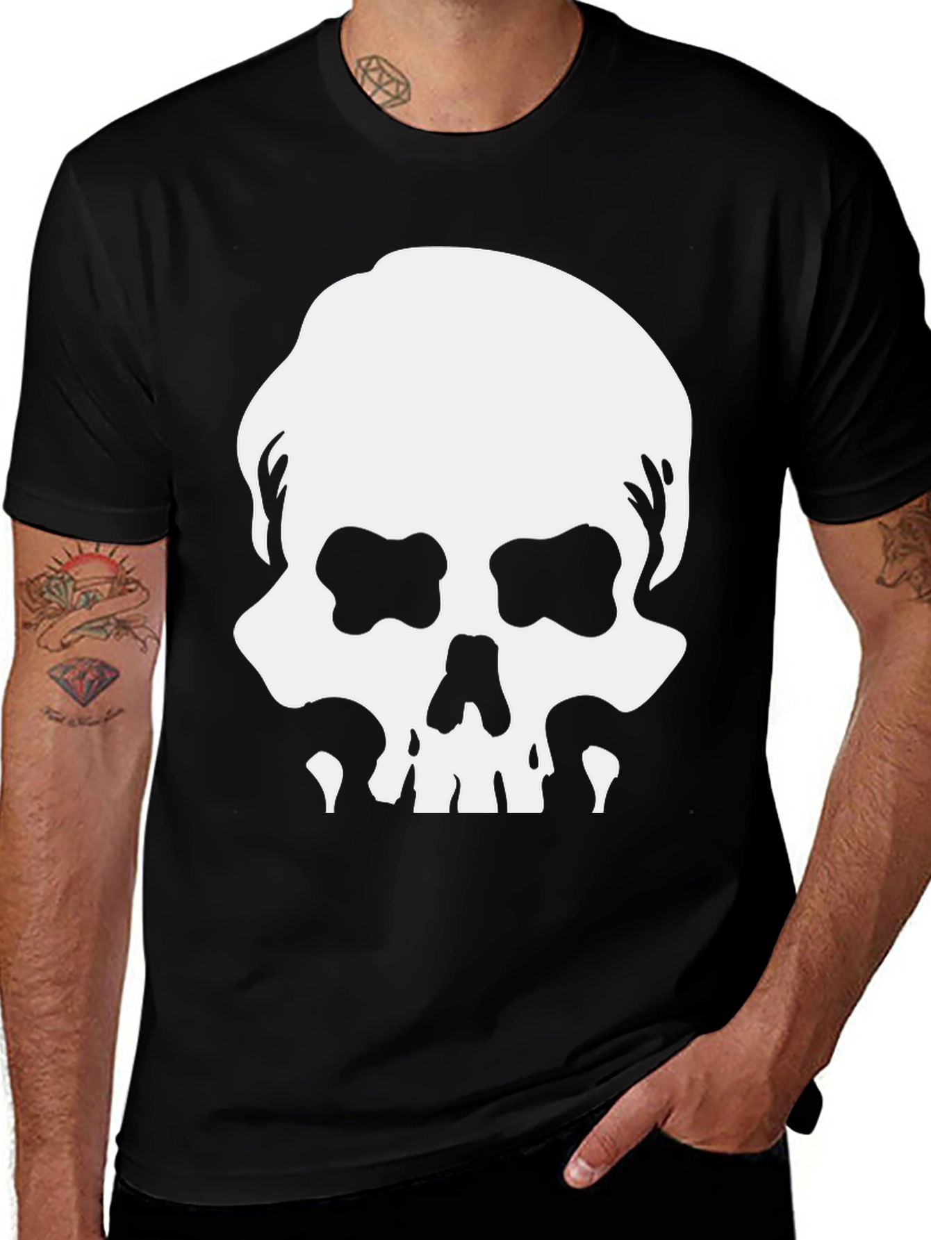 Variant 16 of Skull Graphic T-Shirt