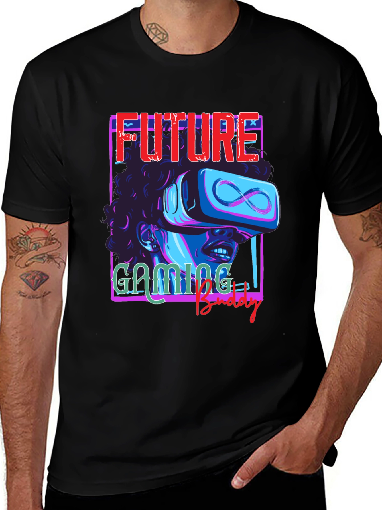 Future Gaming Buddy T-Shirt - VR Gamer Tee