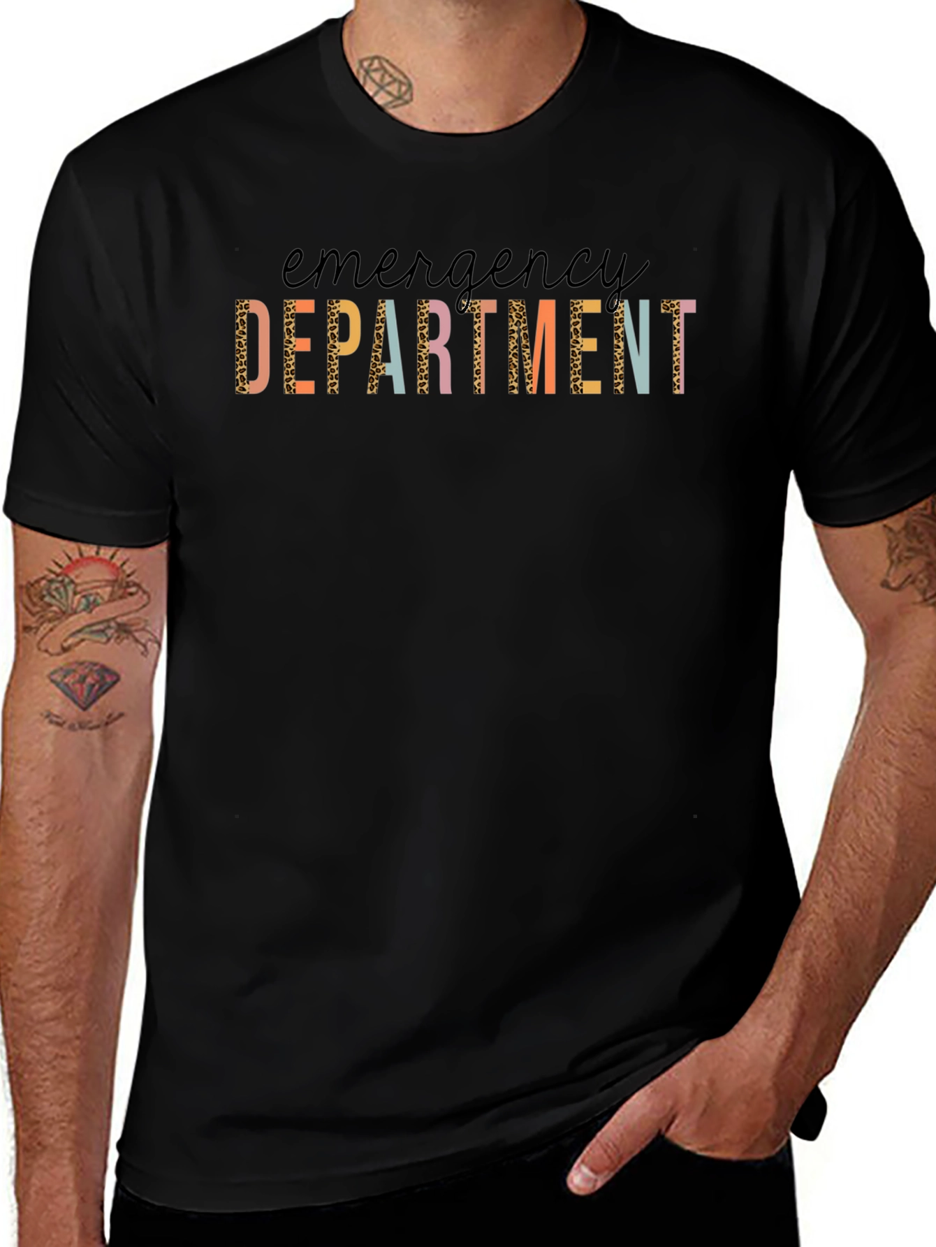 Variant 16 of Emergency Department Graphic Print T-Shirt