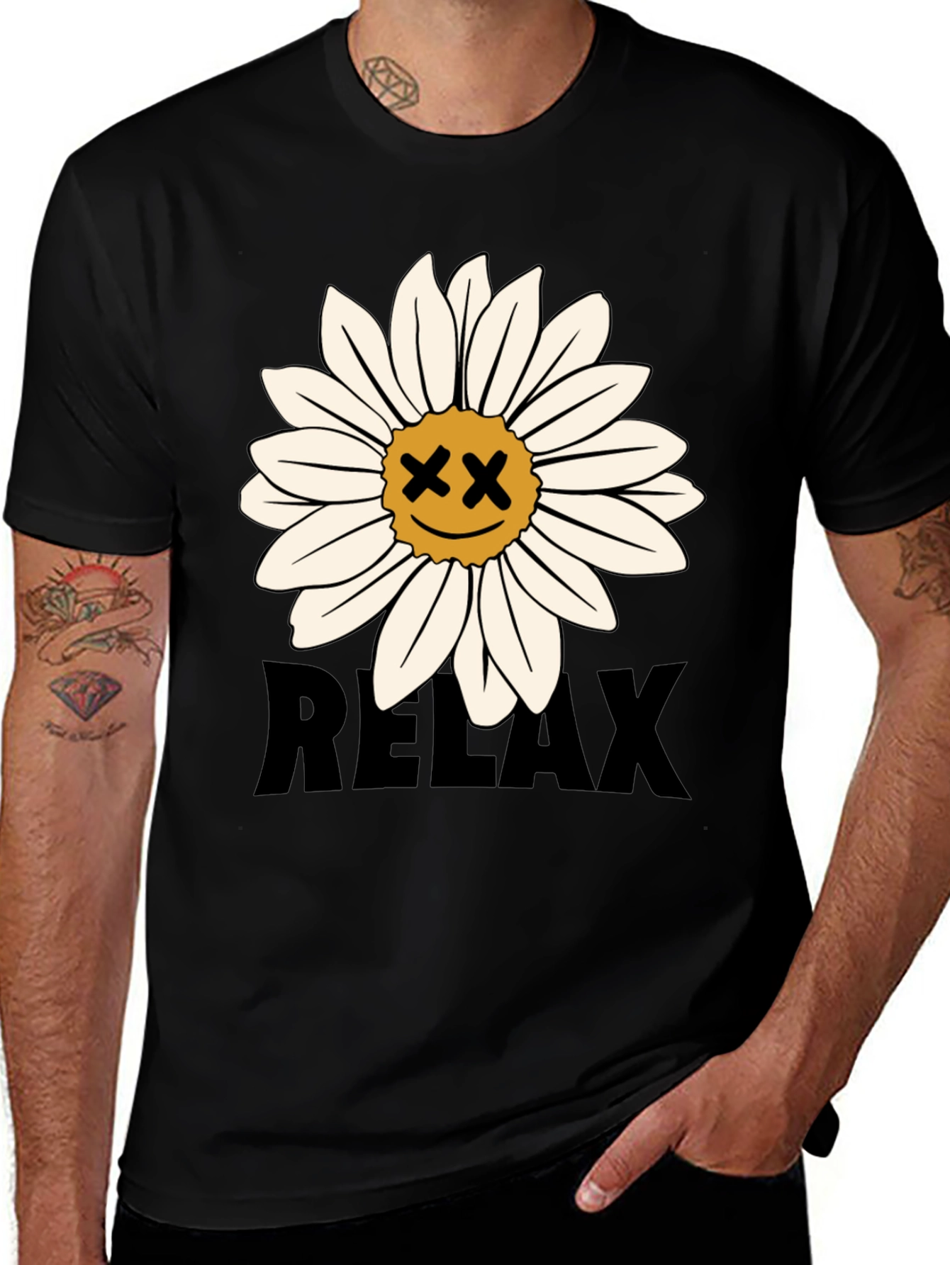 Variant 20 of Relax Daisy Graphic Tee