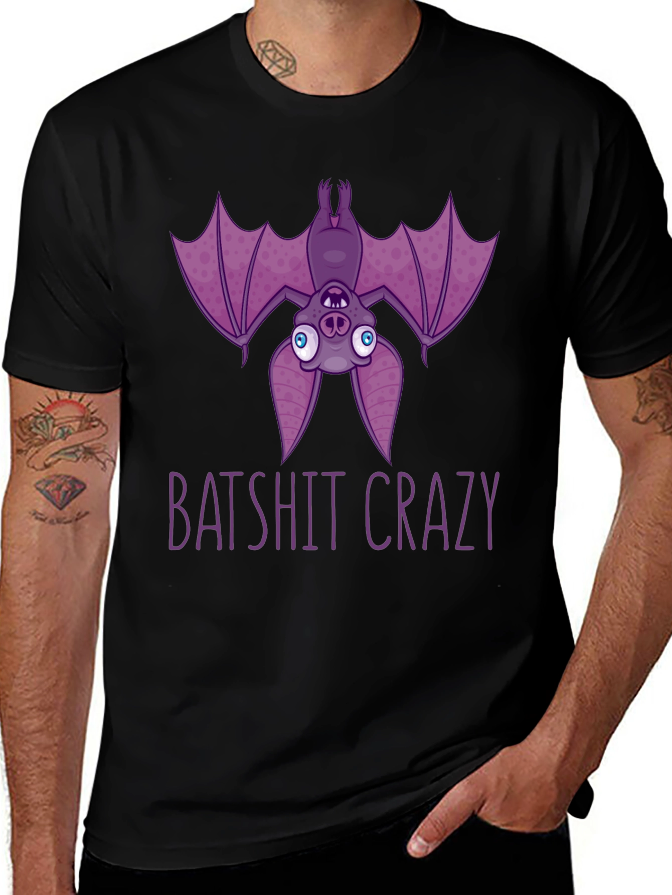 Variant 23 of Batshit Crazy Graphic T-Shirt
