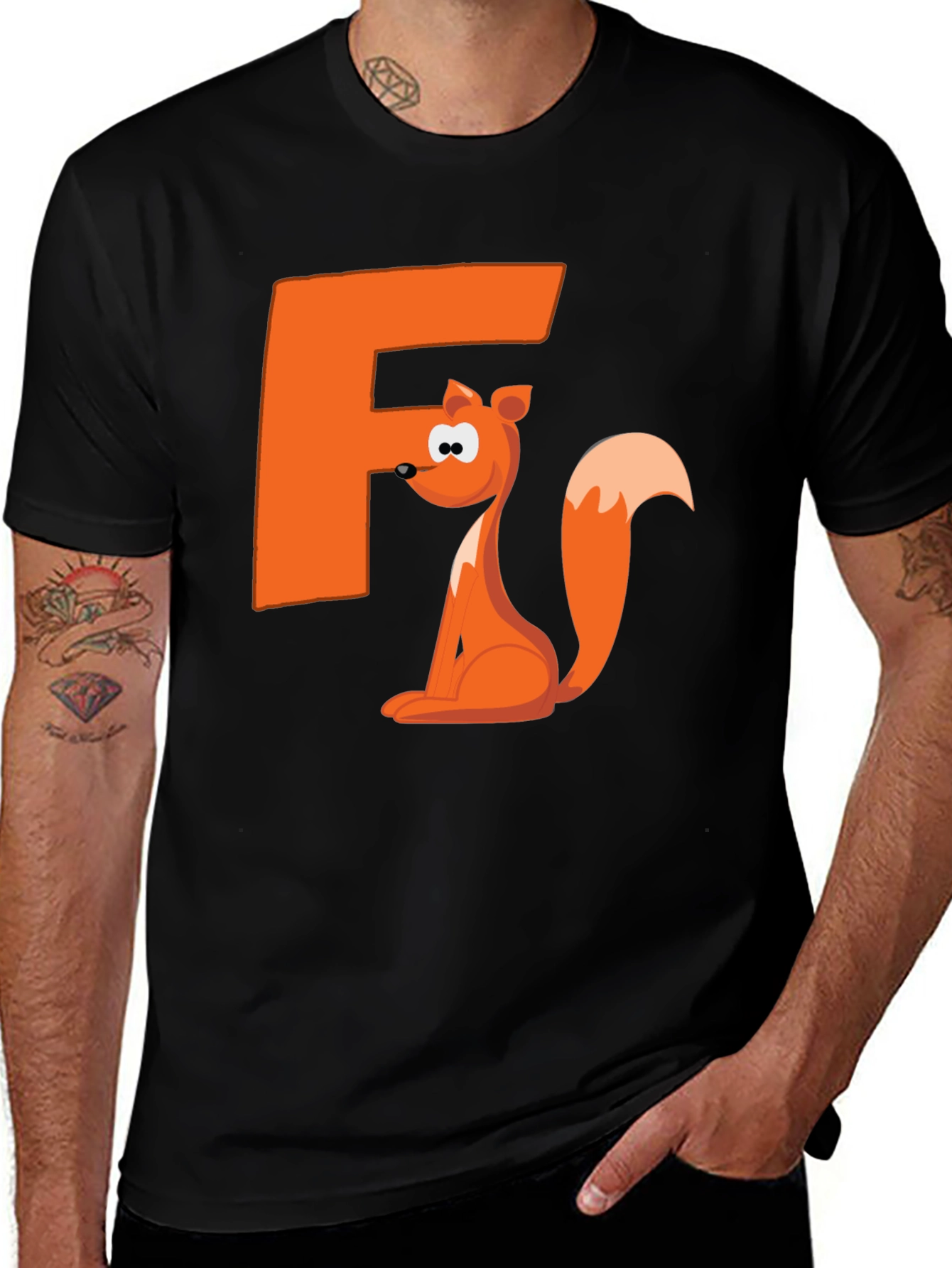 Variant 15 of Fox Letter F T-Shirt