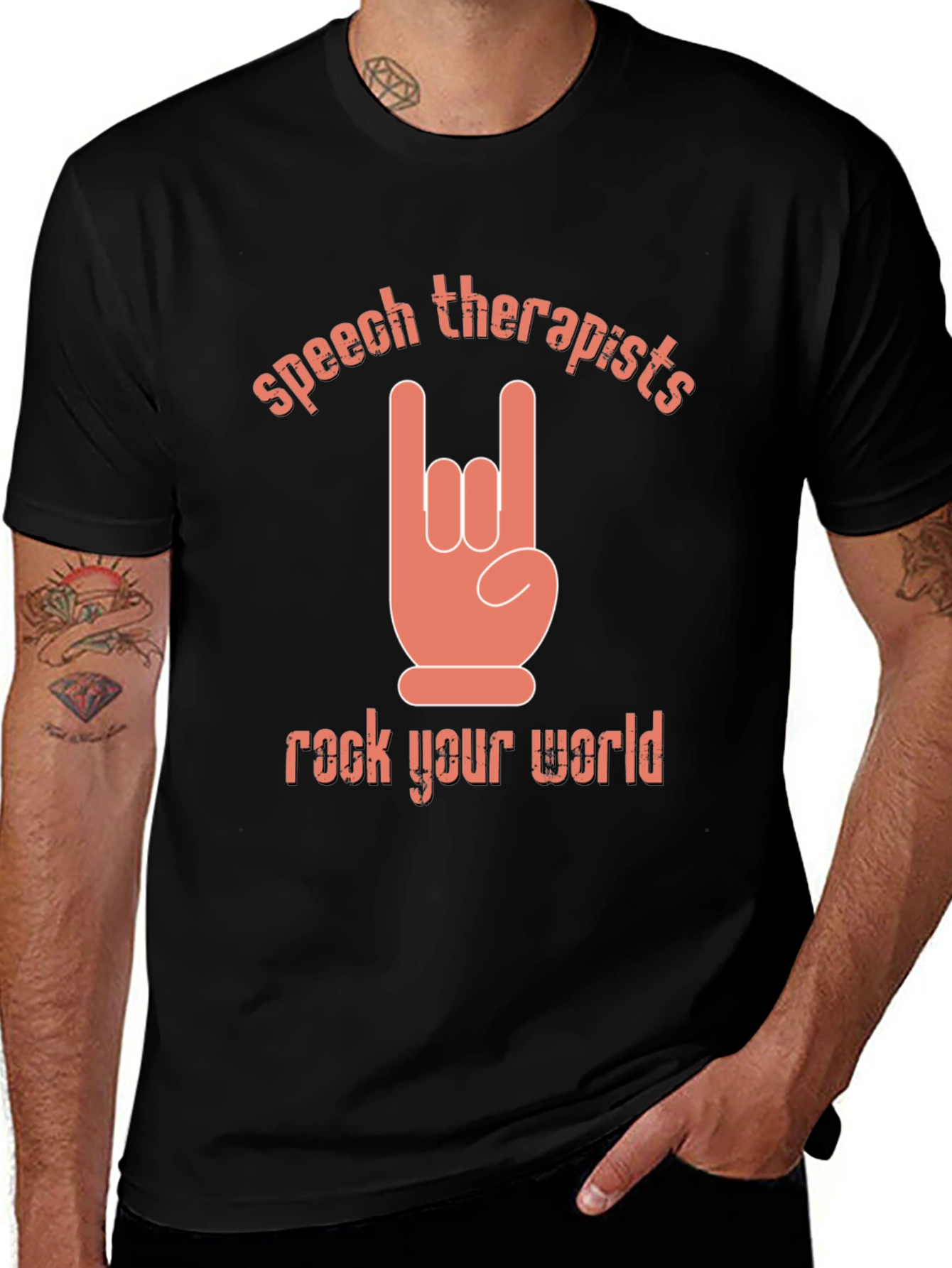 Variant 12 of Speech Therapists Rock T-Shirt