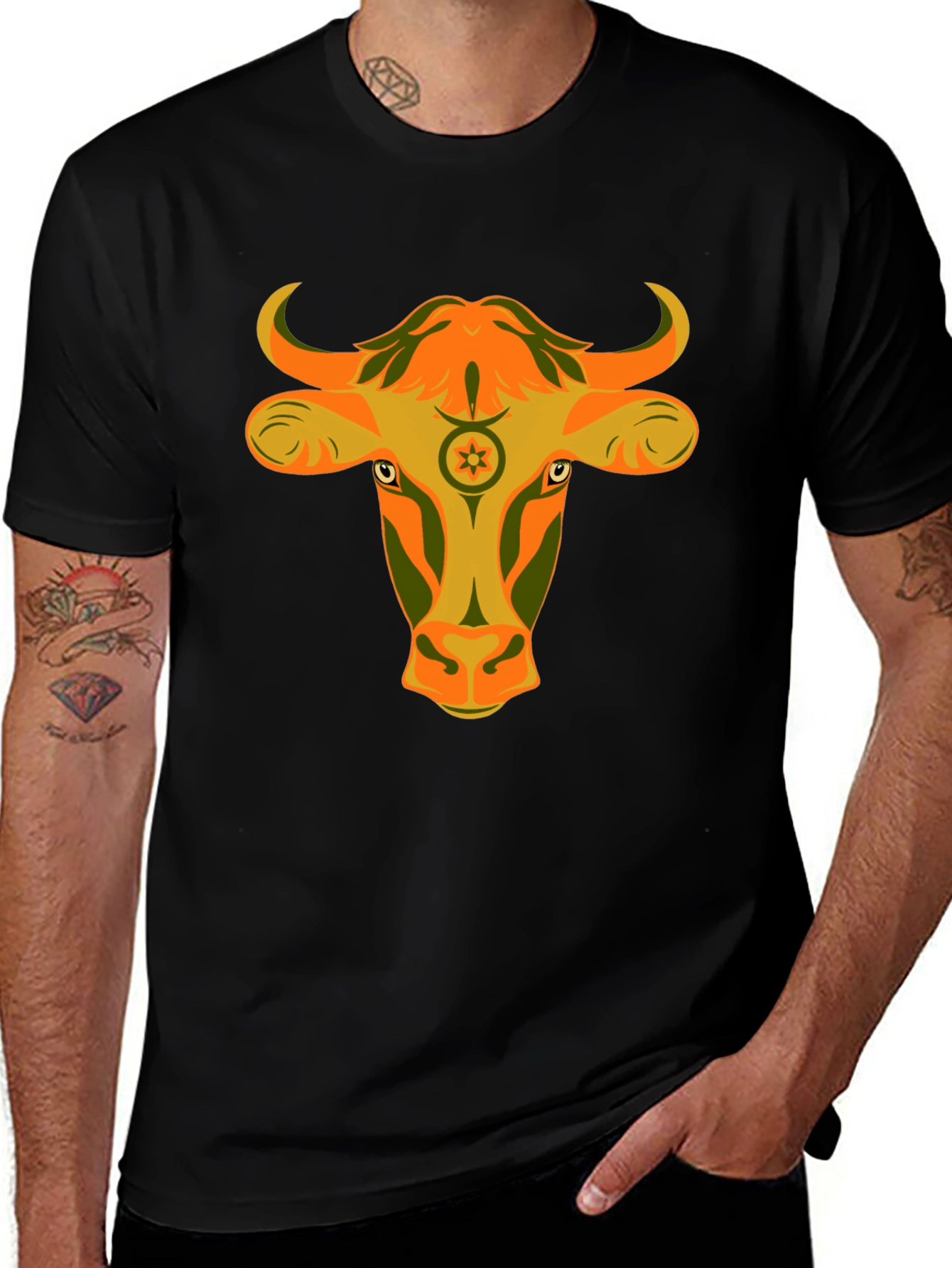 Zodiac Taurus Graphic Tee - Stylish Astrology Shirt