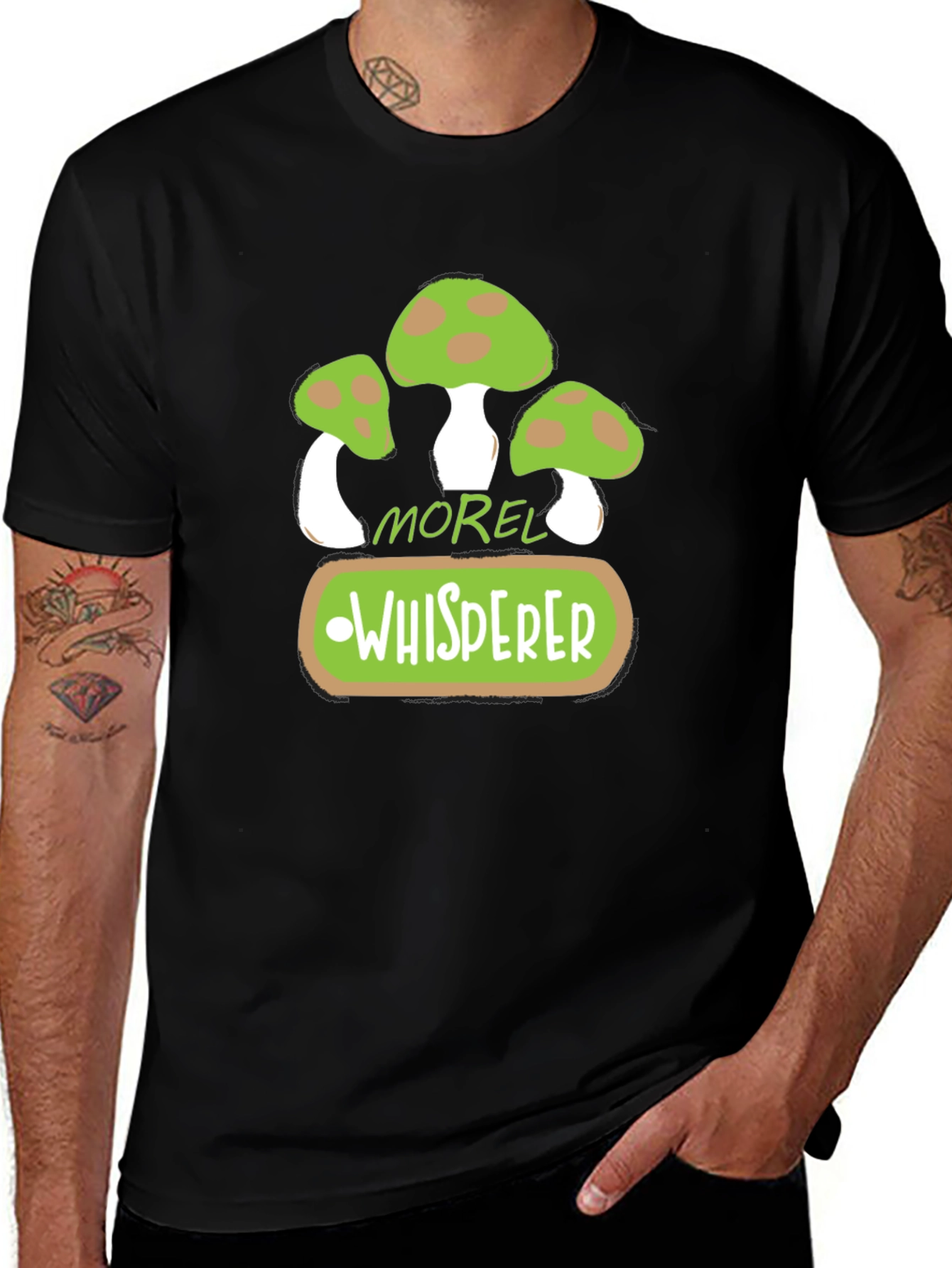 Variant 20 of Morel Whisperer Mushroom T-Shirt