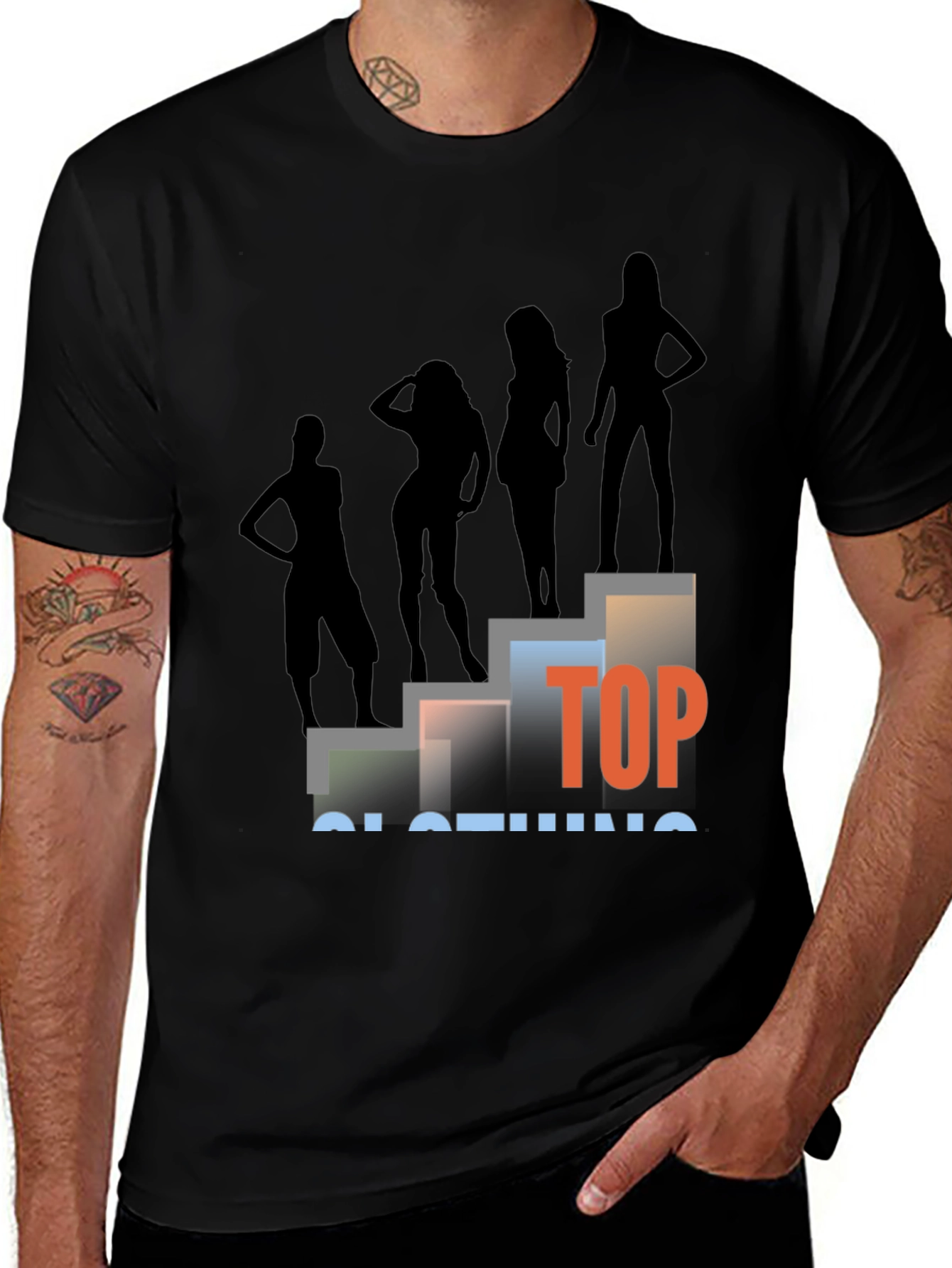 Trendy Top Clothing Graphic Tee