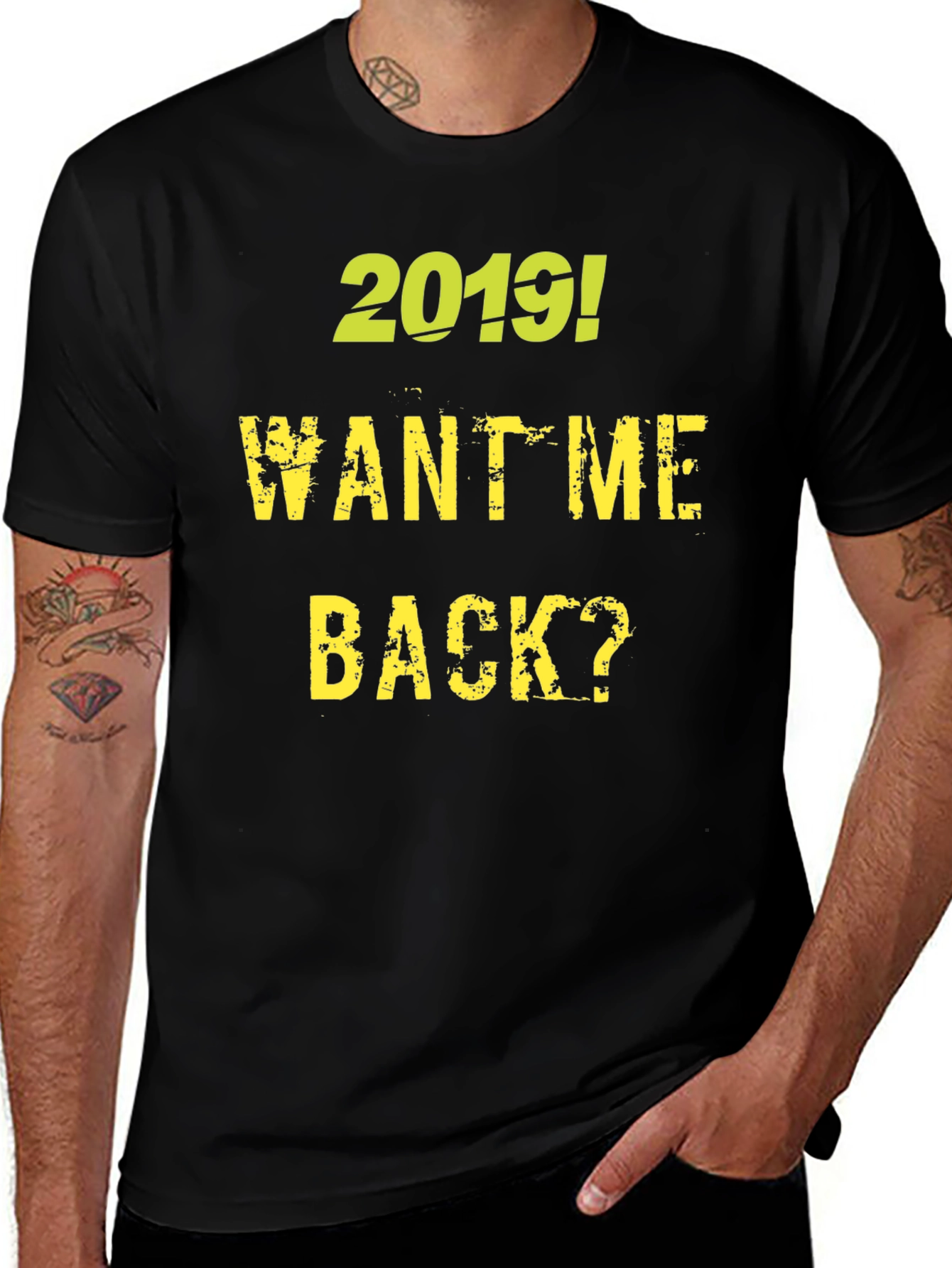 Variant 20 of 2019 Want Me Back? Graphic T-Shirt