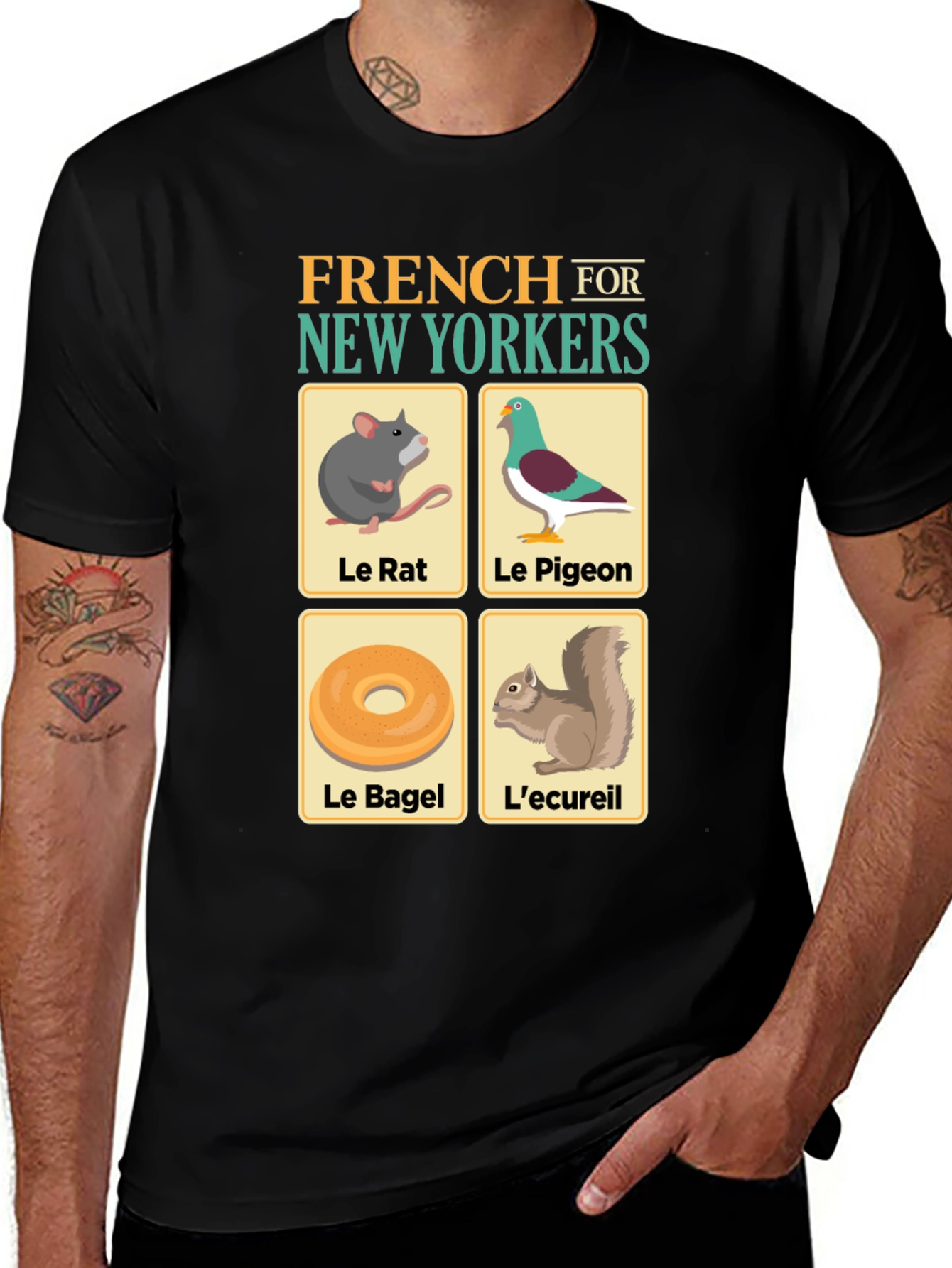 Variant 27 of French for New Yorkers T-Shirt