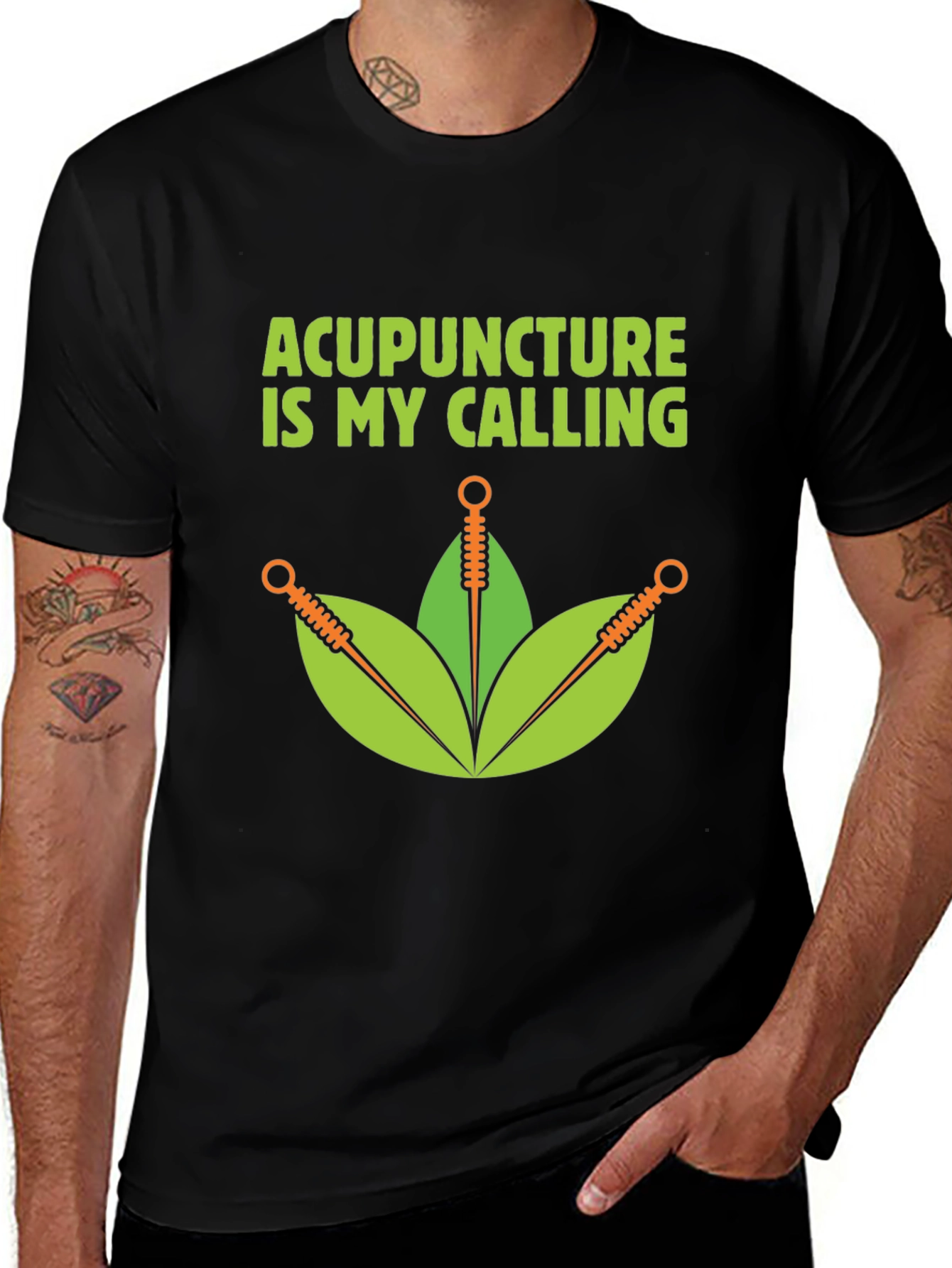 Variant 7 of Acupuncture Is My Calling T-Shirt