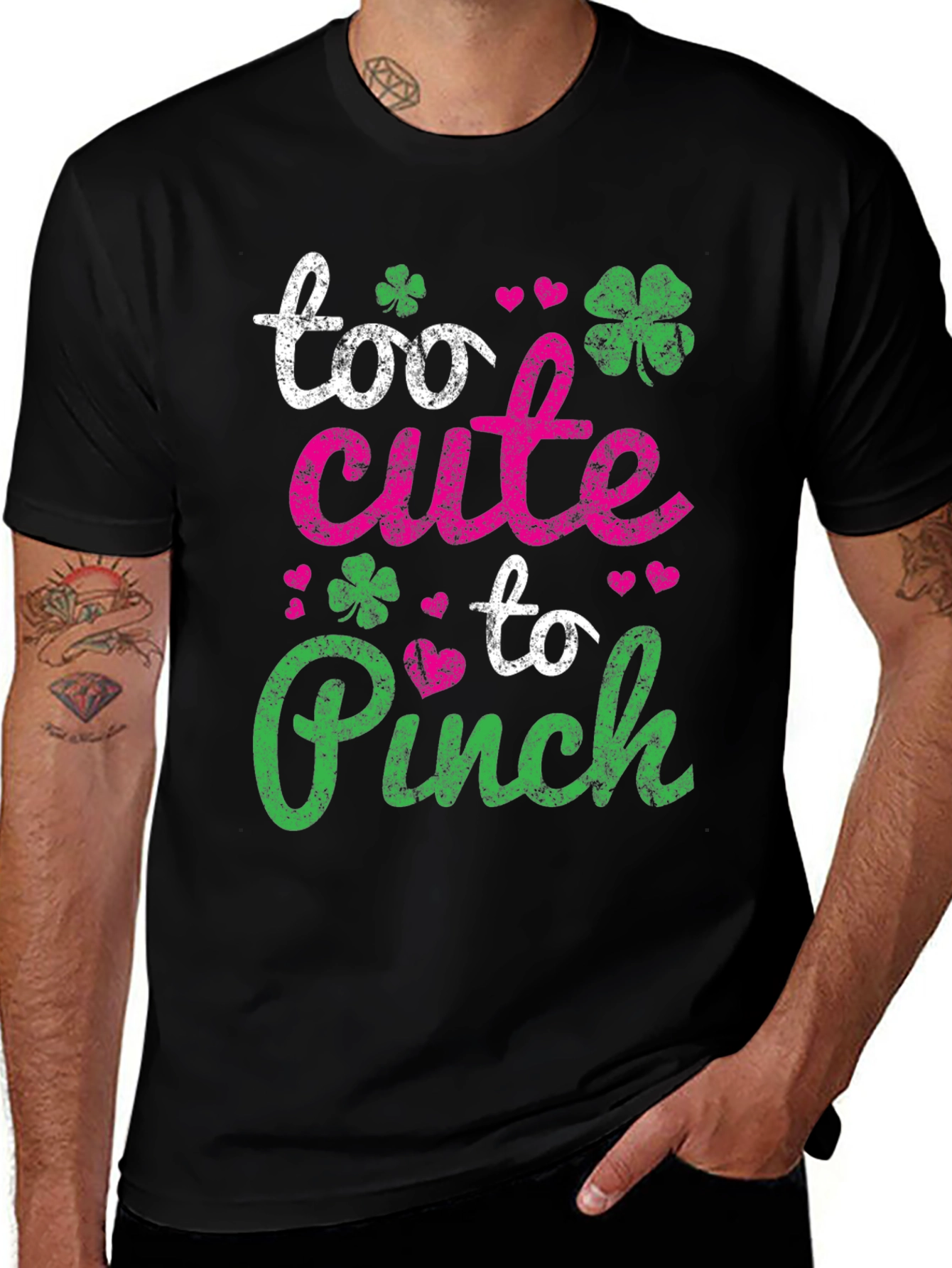 Variant 22 of Too Cute To Pinch St. Patrick's Day T-Shirt