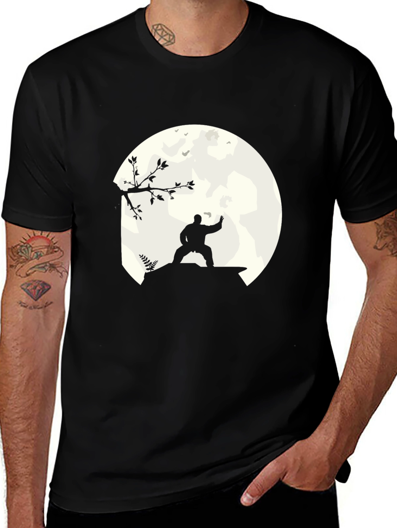Variant 24 of Martial Arts Silhouette Tee