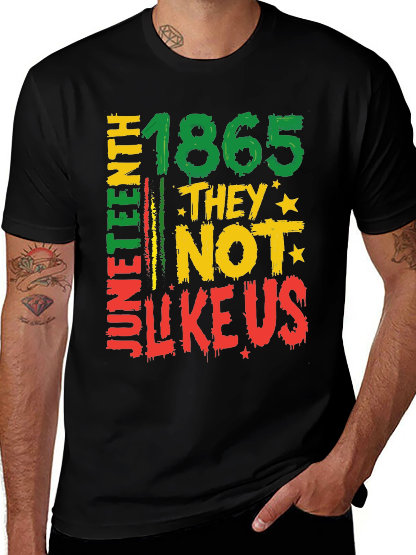 Juneteenth 1865 They Not Like Us Graphic Tee