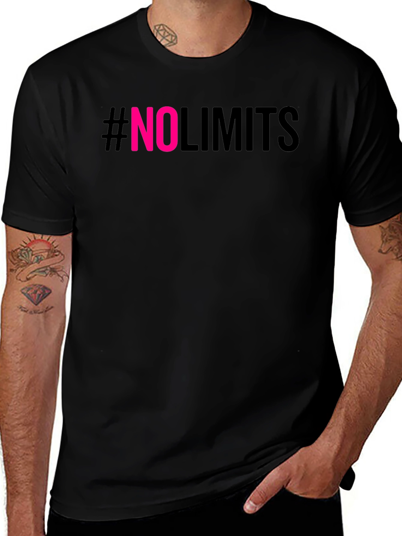 Variant 14 of #NoLimits Graphic Print T-Shirt